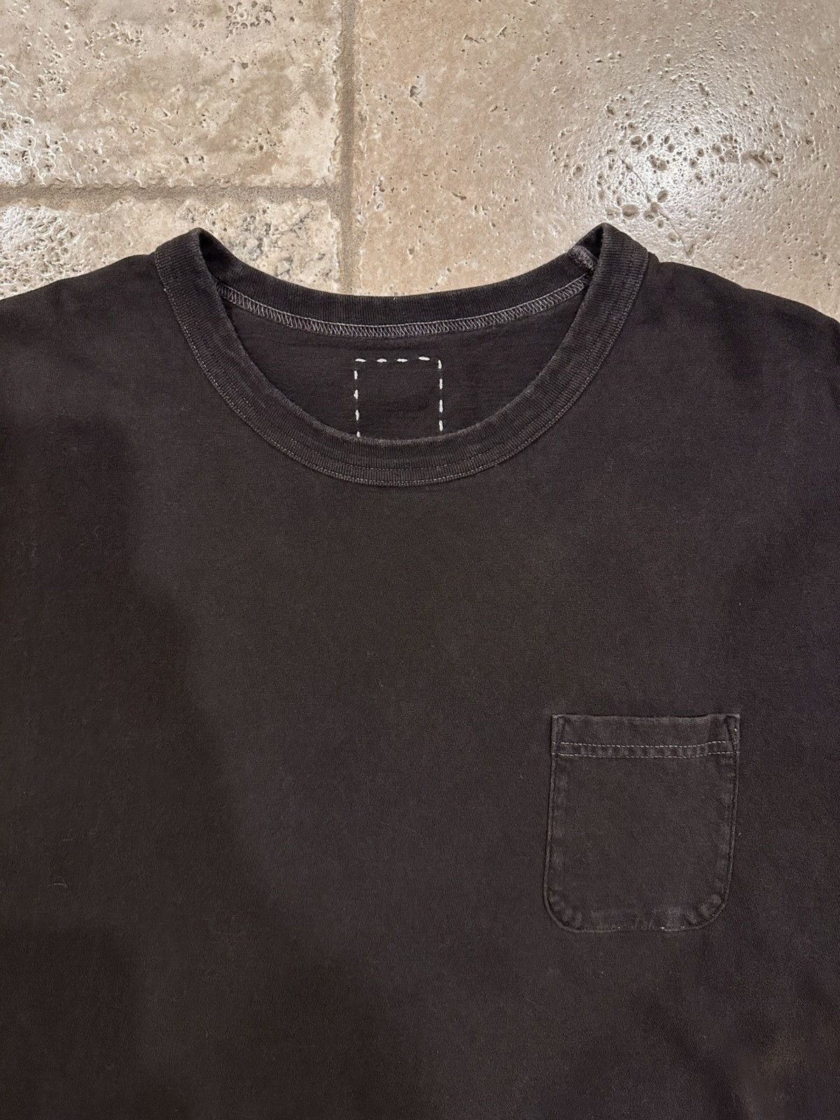 Japanese Brand × Visvim Visvim Jumpo Amplus Brown Pocket Short Sleeve T-Shirt Size US XXL / EU 58 / 5 - 6 Thumbnail