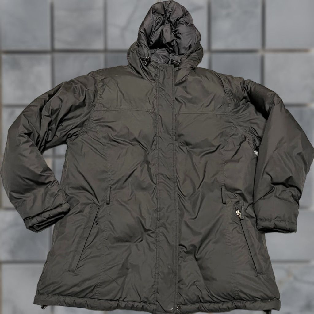 Lands' End **Lands' End Petite Black Women's Large Down Hooded Coat Winter** User: Lands' End Petite Black Women's Large Down Hooded Coat Winter Size L / US 10 / IT 46 - 1 Thumbnail