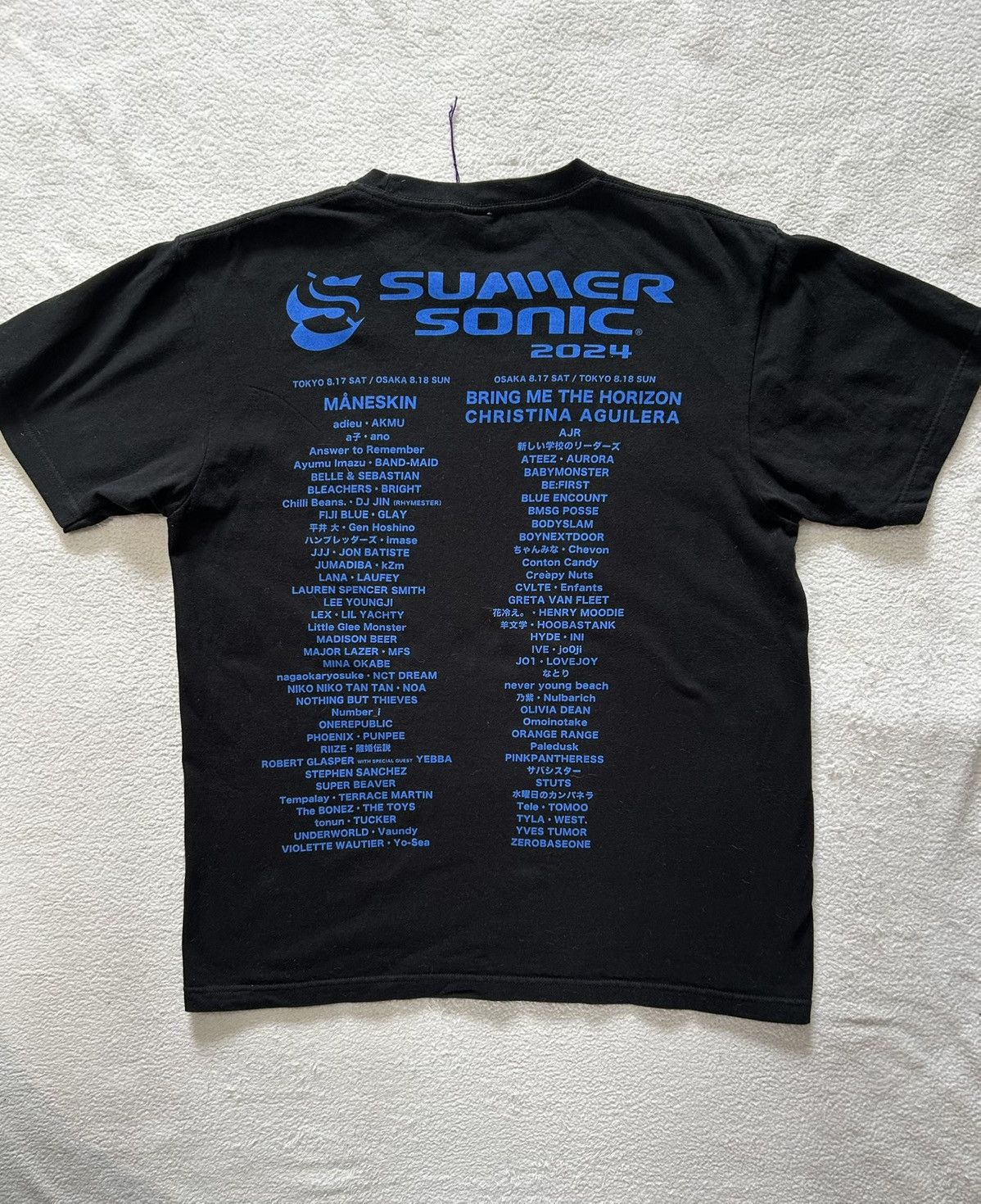Band Tees Summer Sonic 2024 Festival Japan Concert Tee Shirt Rock Rap Size US L / EU 52-54 / 3 - 2 Thumbnail