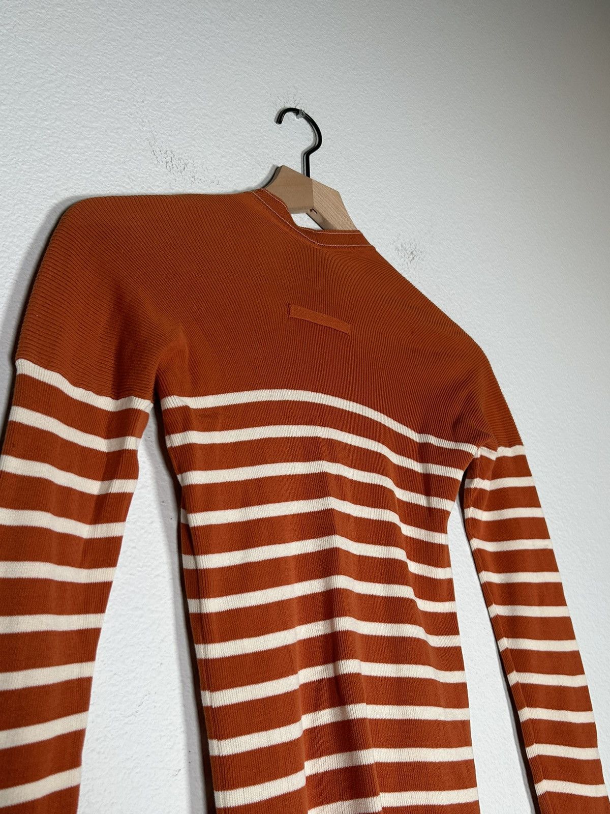 Jean Paul Gaultier 00’s Knit Striped Cardigan Size US S / EU 44-46 / 1 - 4 Thumbnail
