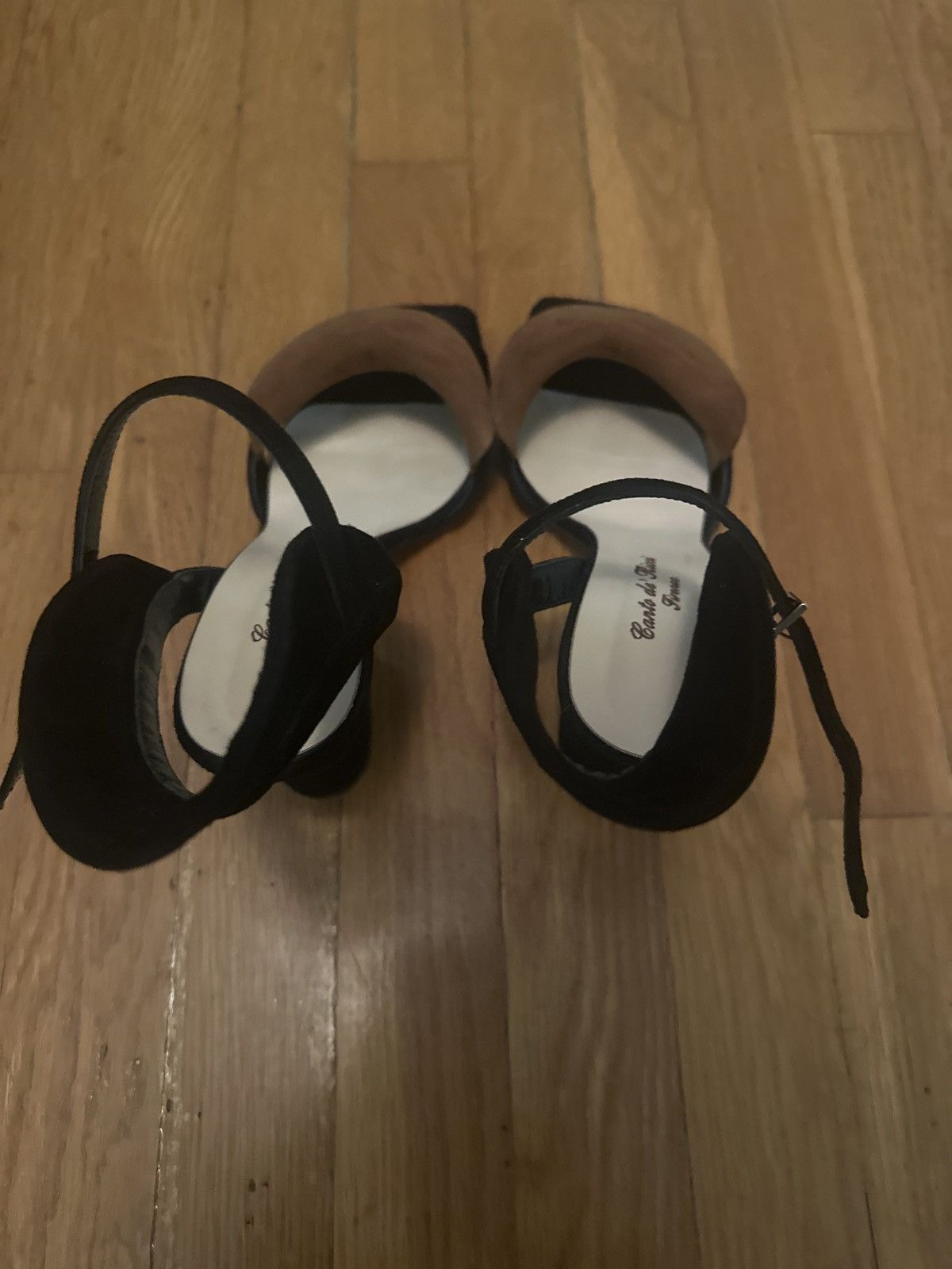 Other Canto de ricci Black and brown suede high heels Size US 10 / IT 40 - 6 Thumbnail