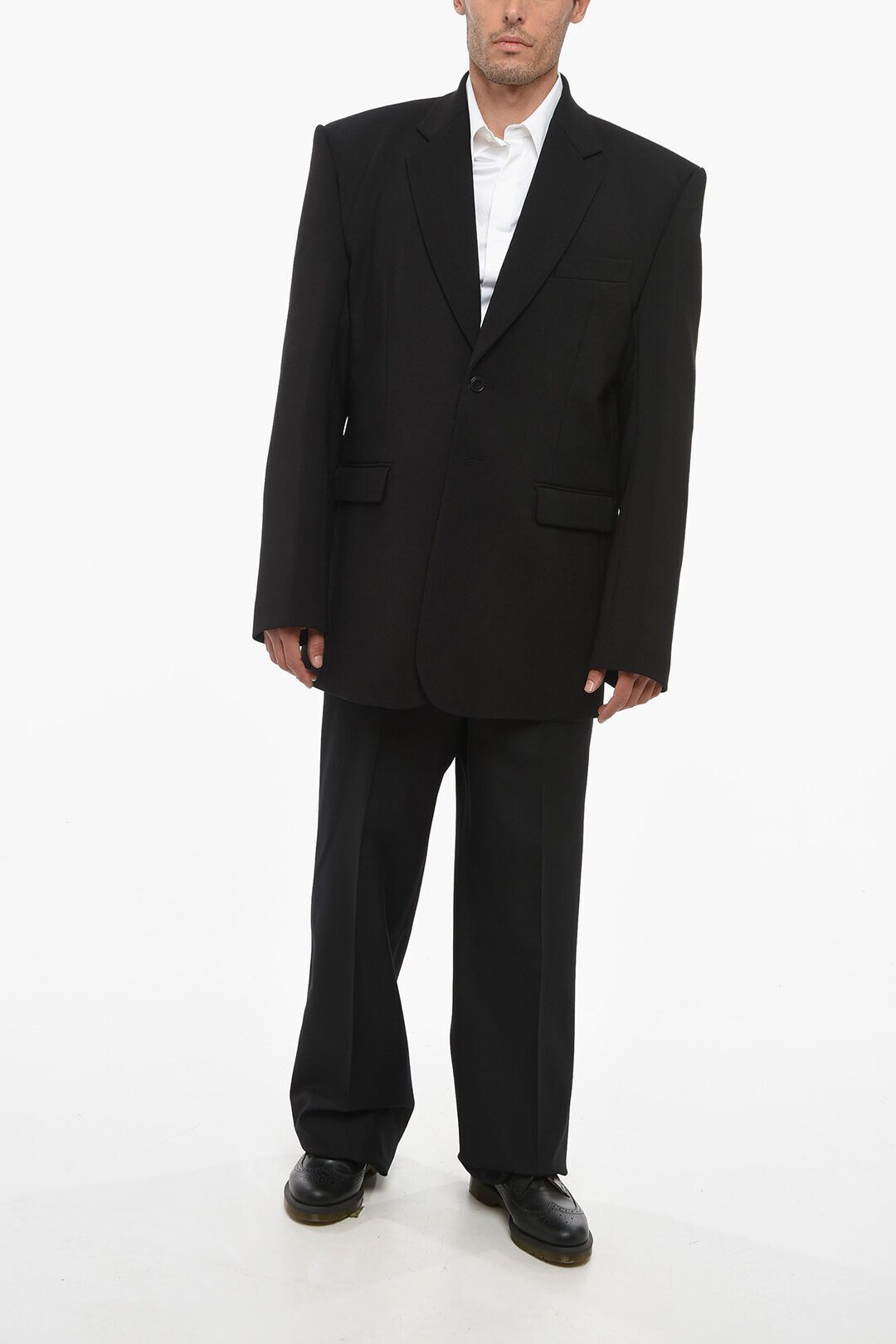 Vetements og1mm0824 Unisex Oversized Blazer in Black Size XS / US 0-2 / IT 36-38 - 5 Thumbnail