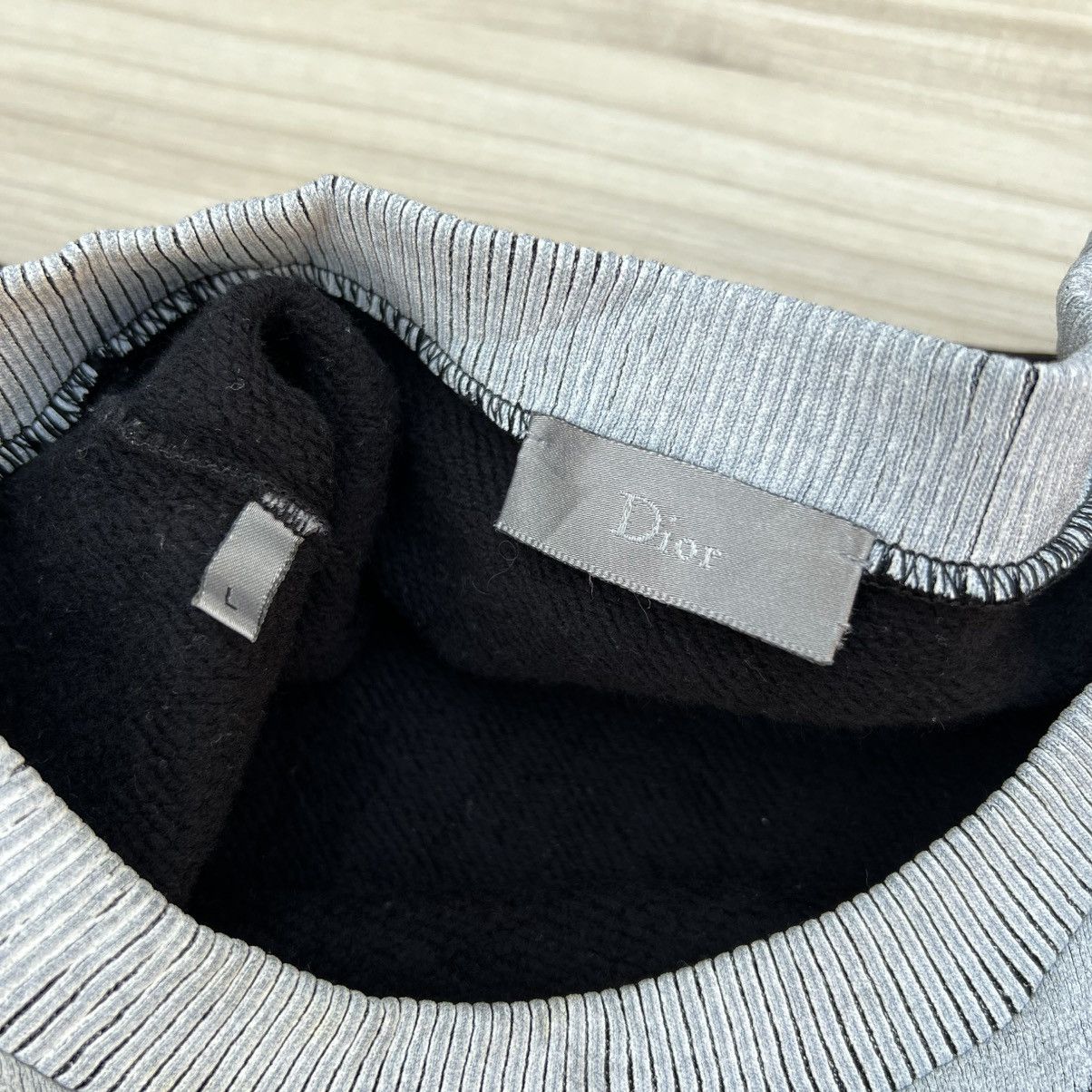 Dior Dior Homme painted crewneck sweatshirt. Size US L / EU 52-54 / 3 - 4 Thumbnail