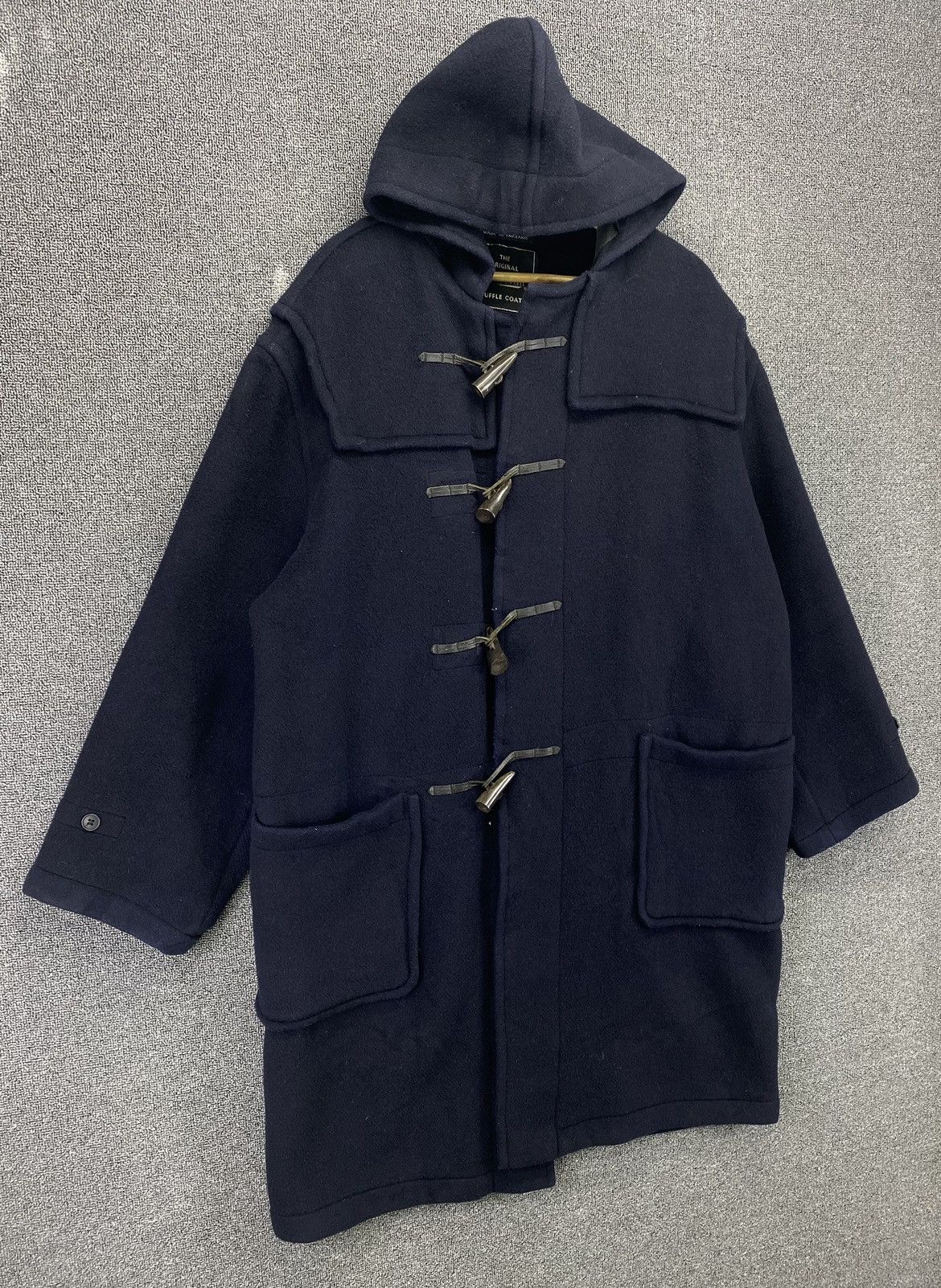 Gloverall Vintage Gloverall Made in England Duffle Coat Wool Jacket Size US M / EU 48-50 / 2 - 2 Thumbnail