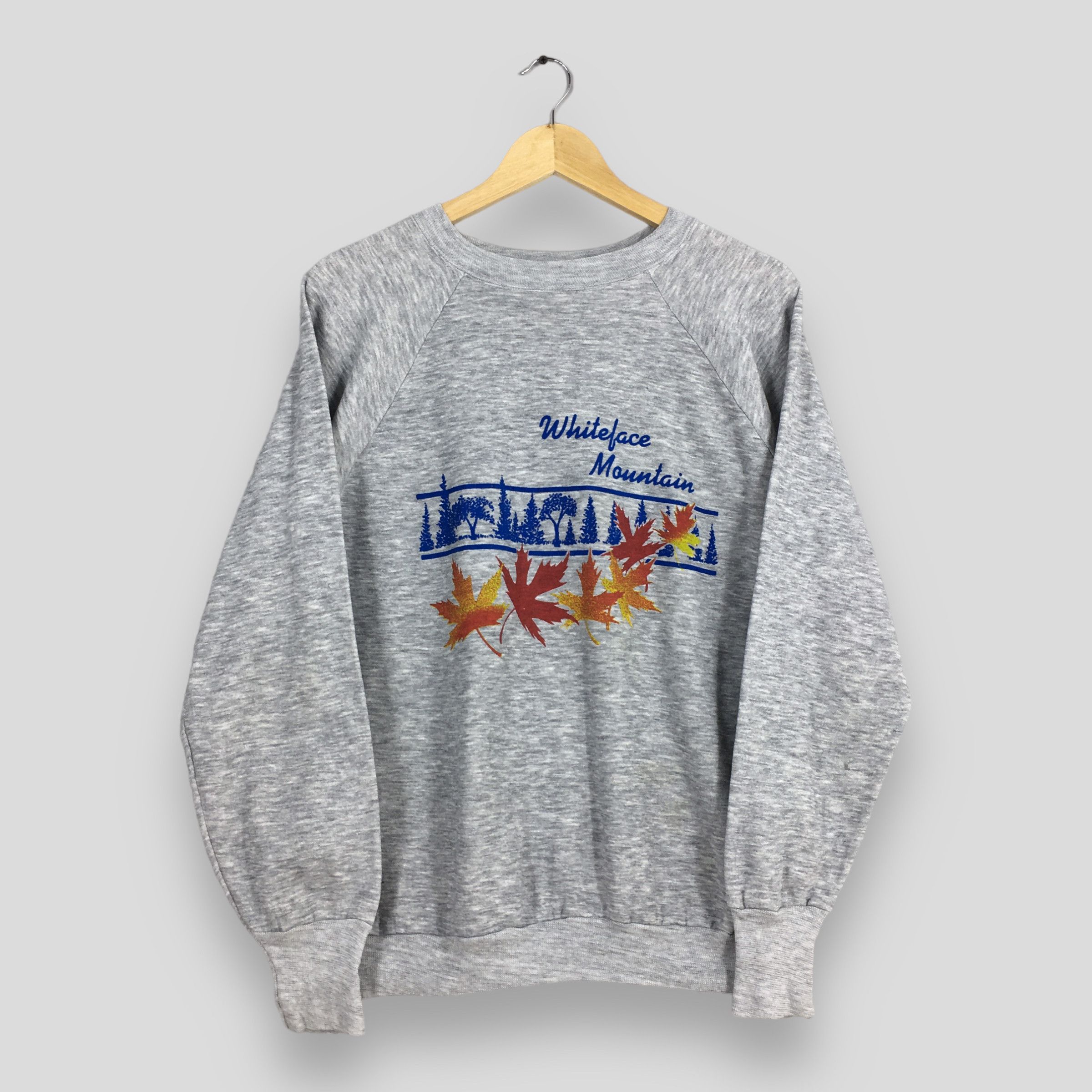 Vintage Vintage Whiteface Mountain New York Gray Sweatshirt L Size US L / EU 52-54 / 3 - 1 Thumbnail