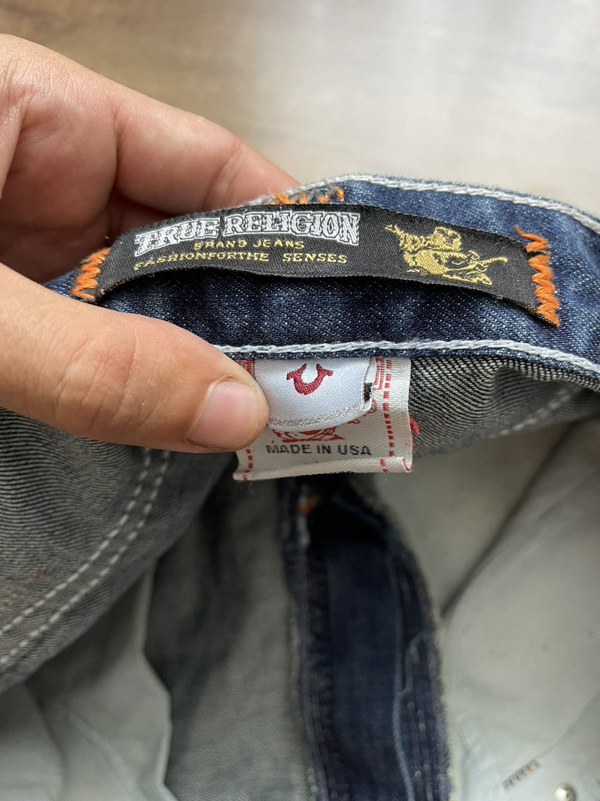 True Religion True Religion Vintage Denim Jeans Pants Size US 34 / EU 50 - 15 Thumbnail