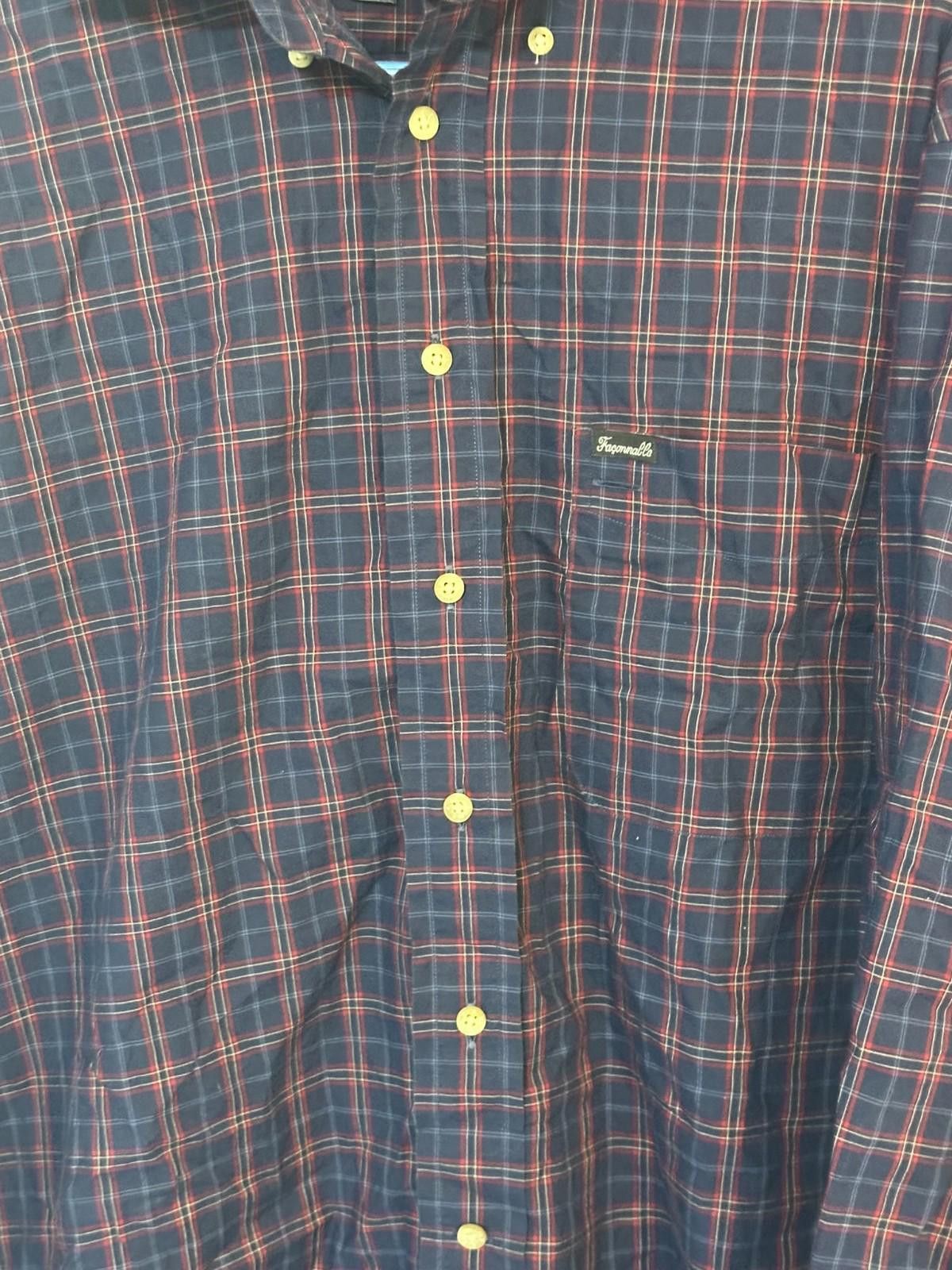 Faconnable Faconnable Plaid dress Shirt M Size 38R - 3 Thumbnail