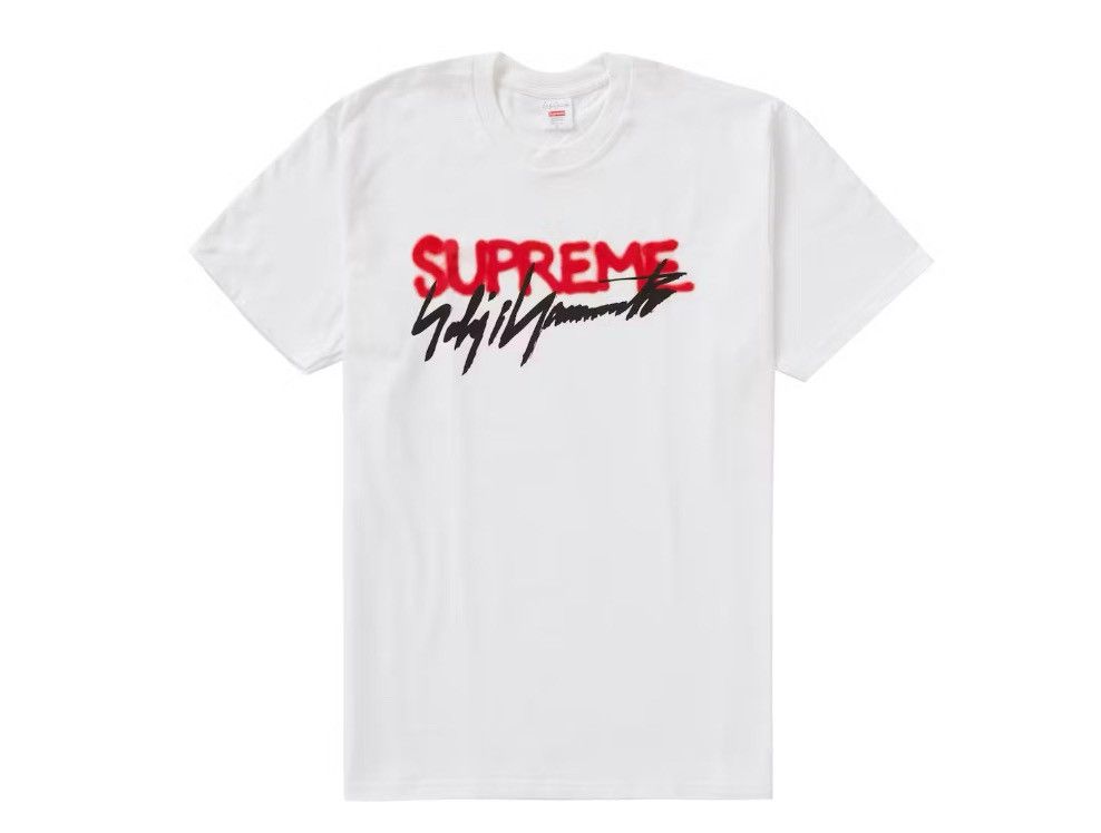 Supreme × Yohji Yamamoto Yohji Yamamoto x Supreme Logo Tee FW/20 Size US L / EU 52-54 / 3 - 1 Thumbnail