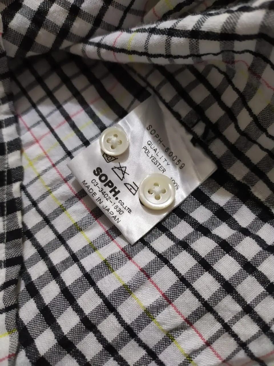 Japanese Brand × Sophnet. Sophnet Japan Check Shirt Size US L / EU 52-54 / 3 - 7 Thumbnail
