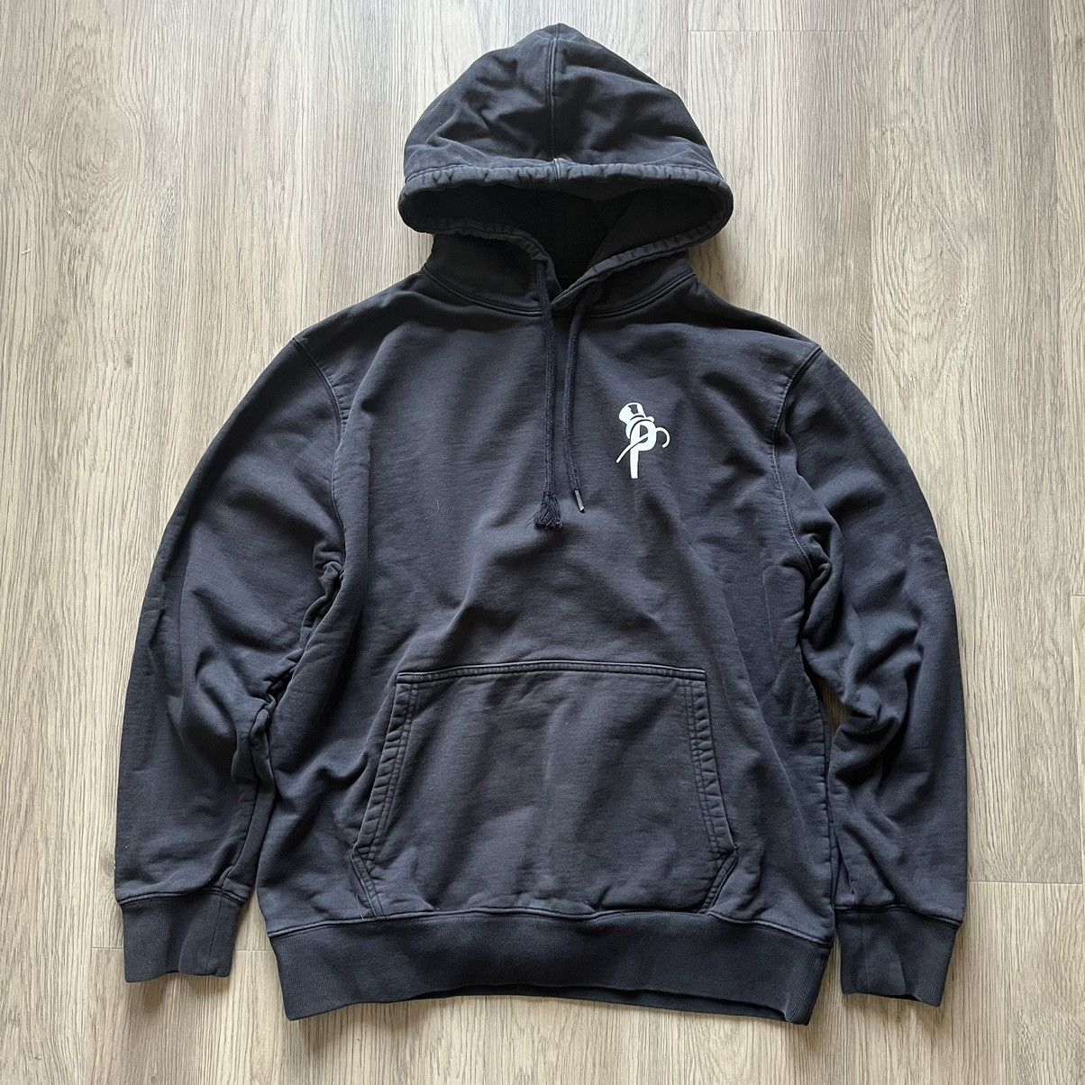 [パレス] Palace Skateboards Fat Pee Hood Black AW FW 19 2019 Palace × Streetwear Palace Fat Pee Hood Size Large- Black