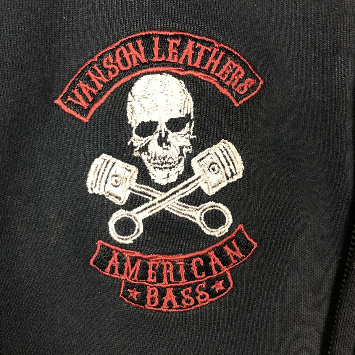 Vanson Leathers 🔥MEGA RARE VANSON LEATHER SKELETON BONES BIKER JACKET Size US L / EU 52-54 / 3 - 20 Thumbnail
