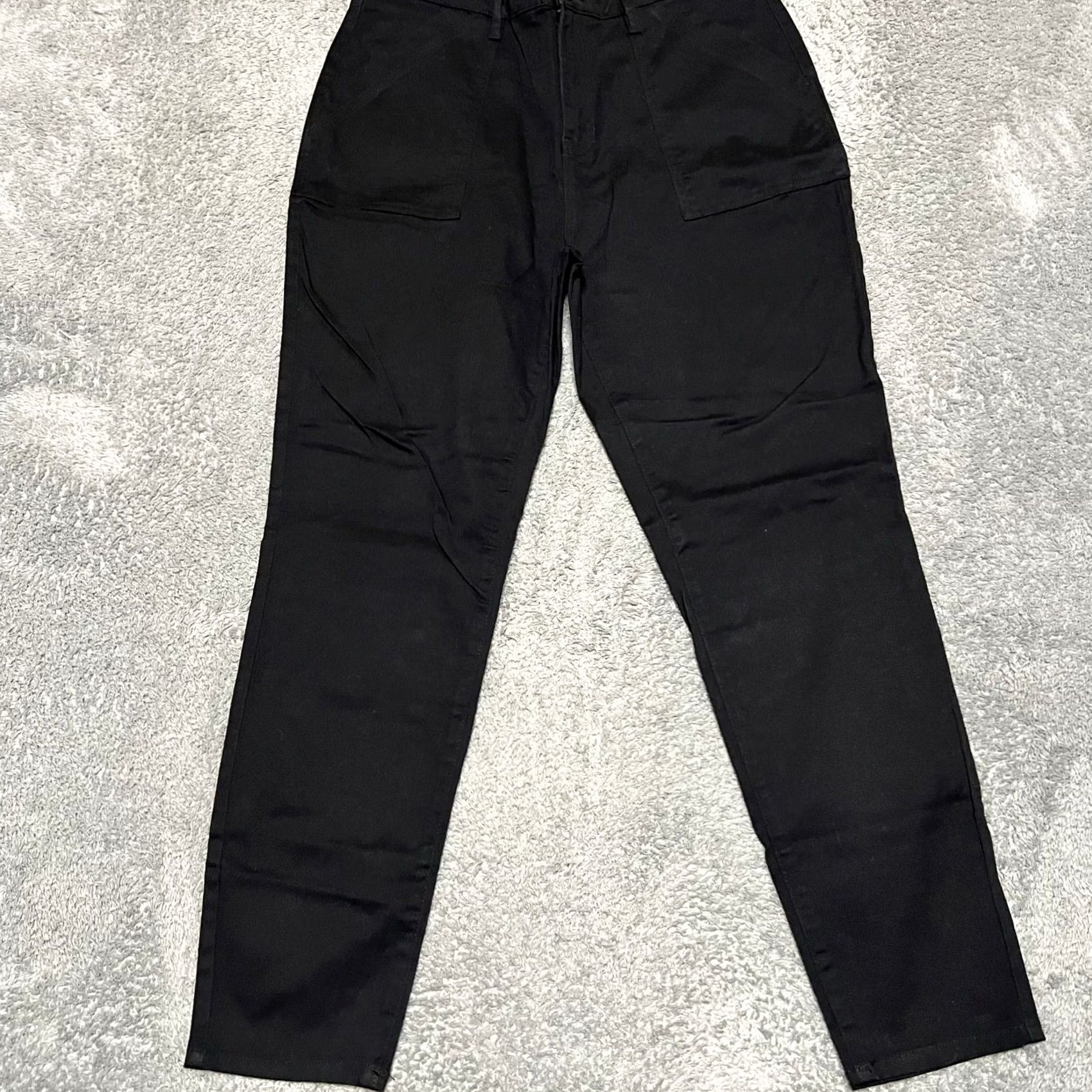 Banana Republic Banana Republic Pants Womens 12 Black High Rise Twill Ankle Office Casual Chino Size 34" / US 12 / IT 48 - 4 Thumbnail