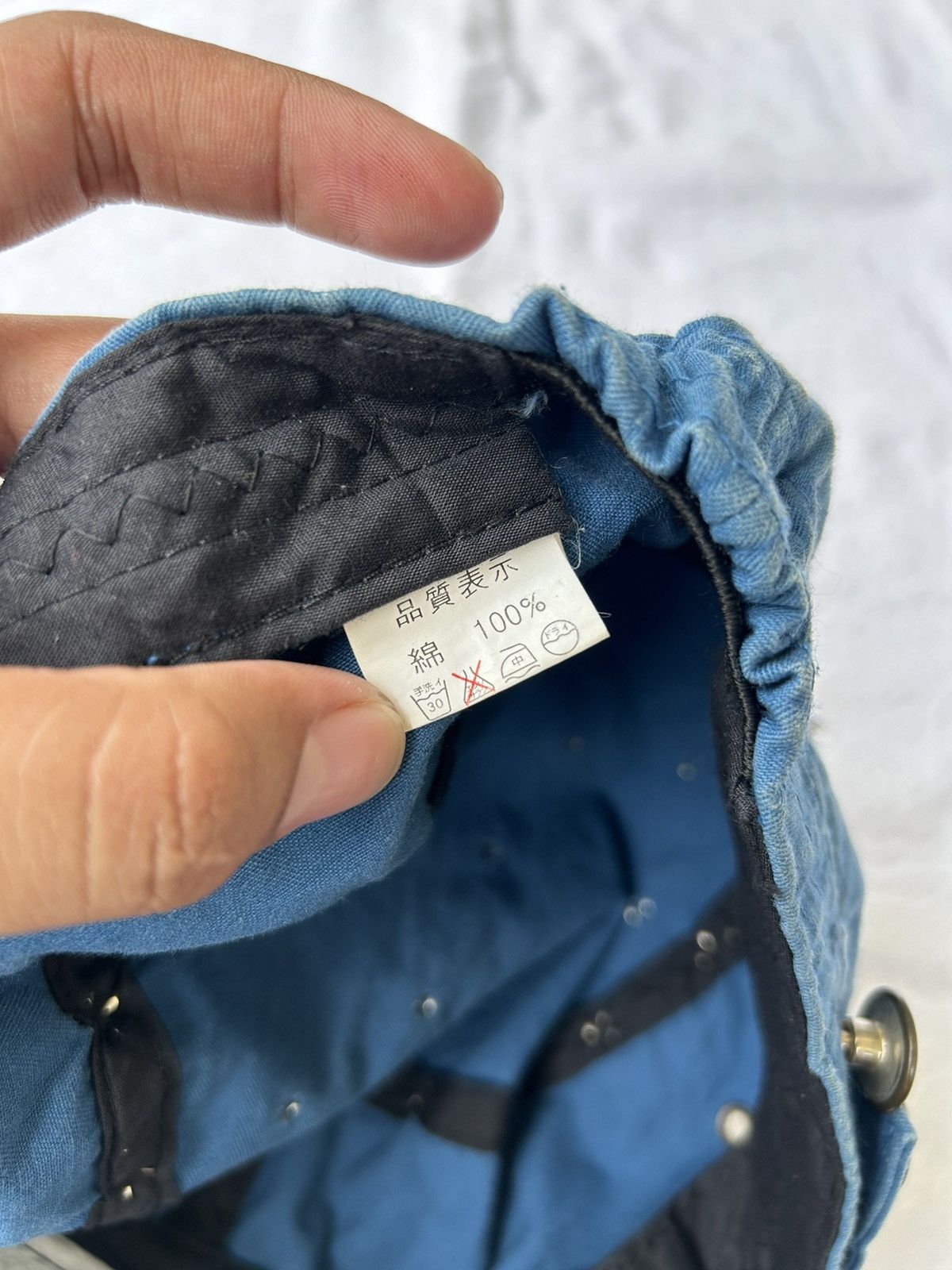 14th Addiction × Japanese Brand × Le Grande Bleu (L.G.B.) Japanese distressed studded hats Size ONE SIZE - 8 Thumbnail
