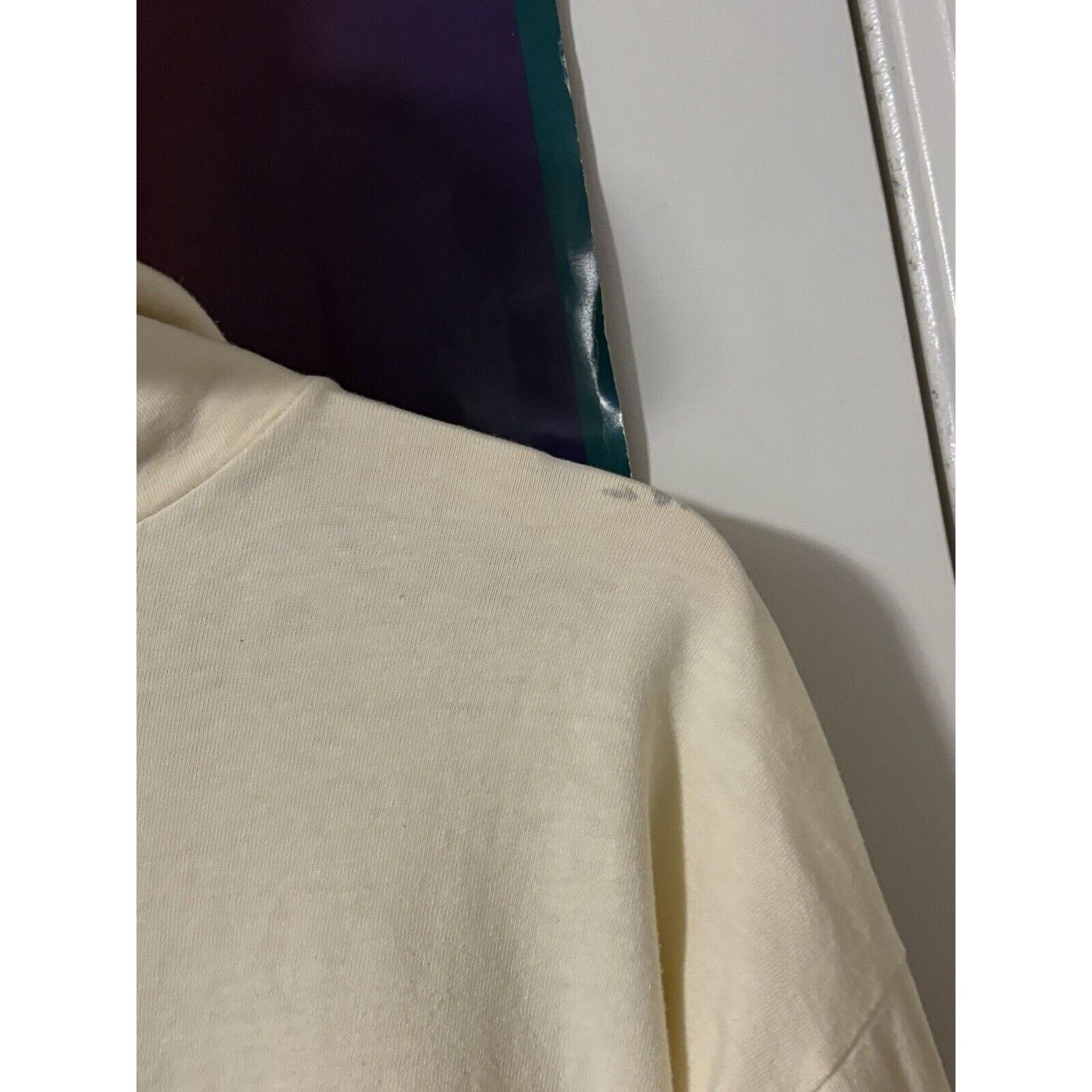 Other Vintage 70s 80s disney world tan beige spellout hoodie Sz XL Size US XL / EU 56 / 4 - 6 Thumbnail
