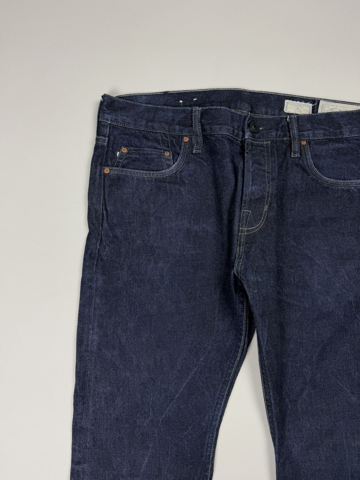 Allsaints × Japanese Brand Allsaints Clift Cigarette Selvedge Denim Skinny Fit Jeans Size US 33 - 6 Thumbnail