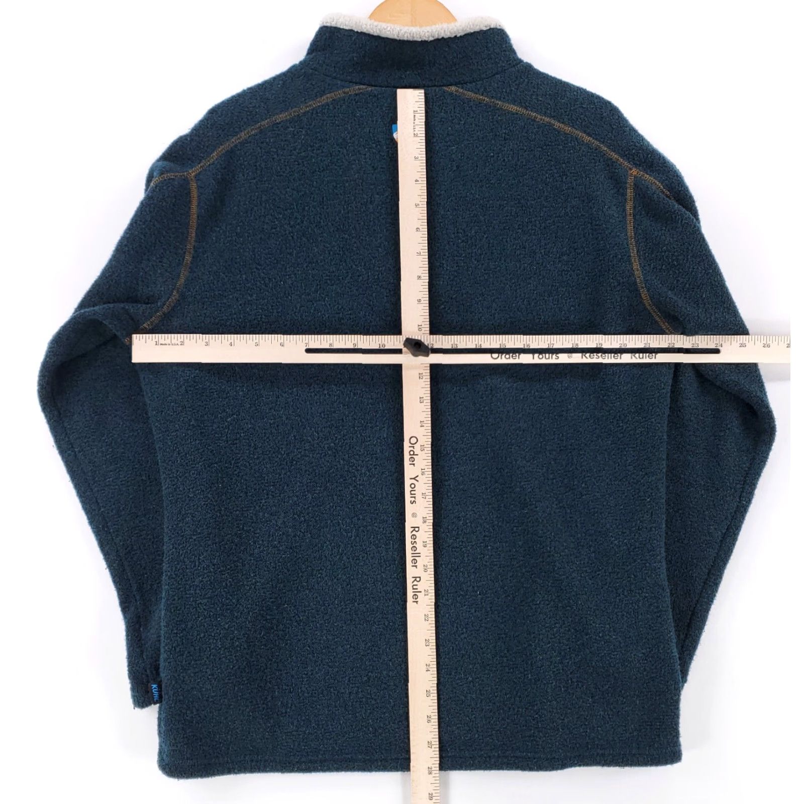Vintage VINTAGE? No. Kuhl Alfpaca Fleece 1/4 Zip Pullover Shirt Blue Long Sleeve Mens L Size US L / EU 52-54 / 3 - 4 Thumbnail