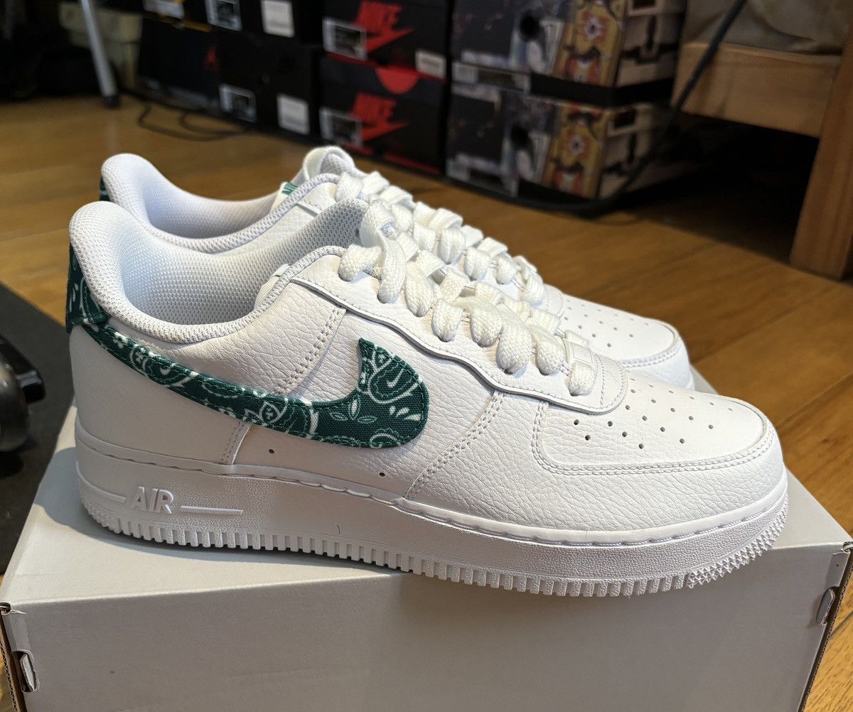 Nike Nike Air Force 1 Low Green Paisley Malachite Size US 8.5 / EU 41-42 - 2 Thumbnail