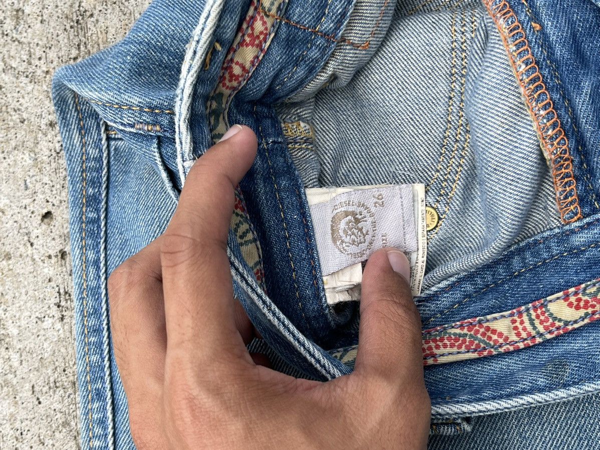 Diesel Diesel Industry Reckfly Denim Jeans Rare Pocket Size 29" - 10 Thumbnail