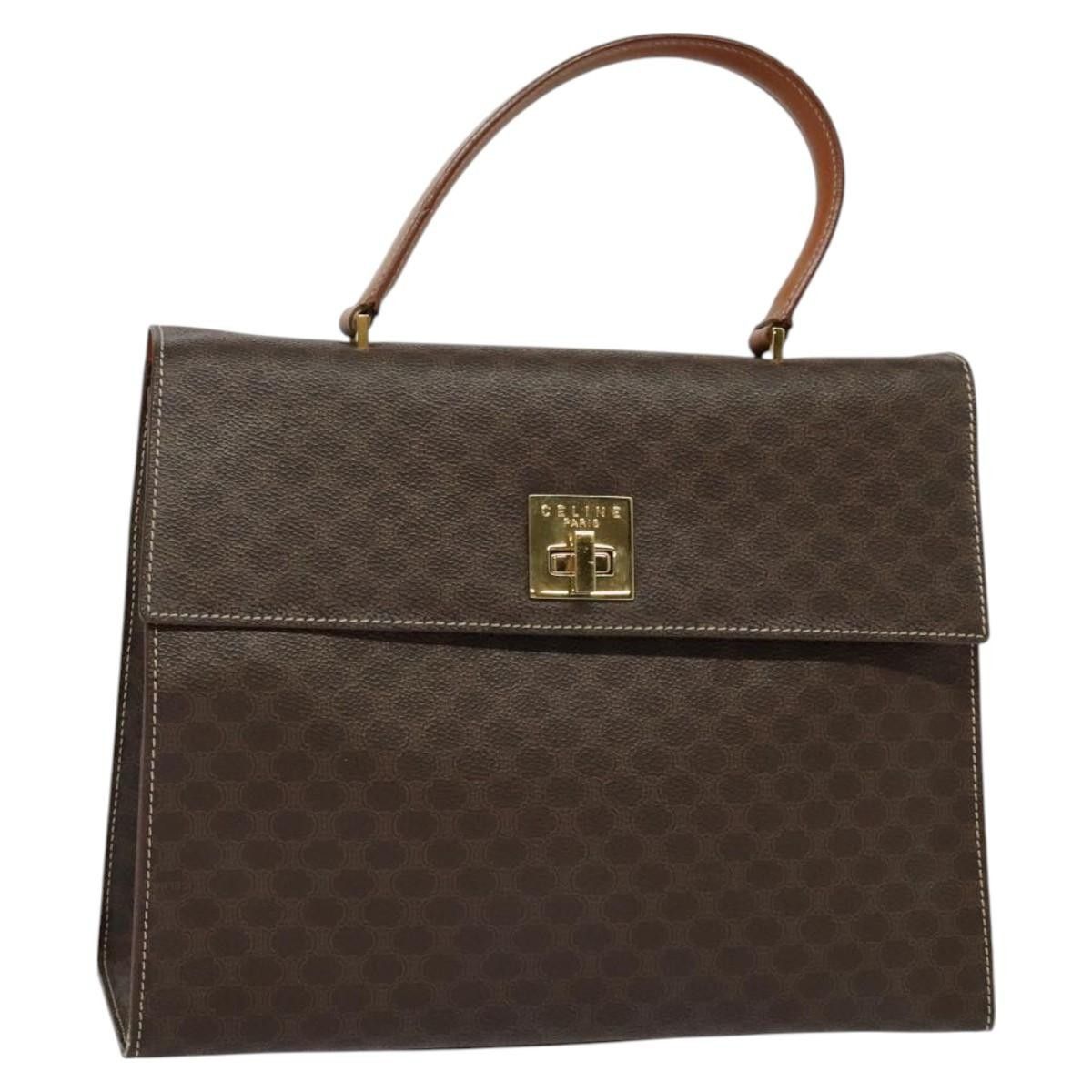 Celine Celine Triomphe vintage handbag Macadam canvas Size ONE SIZE - 1 Thumbnail