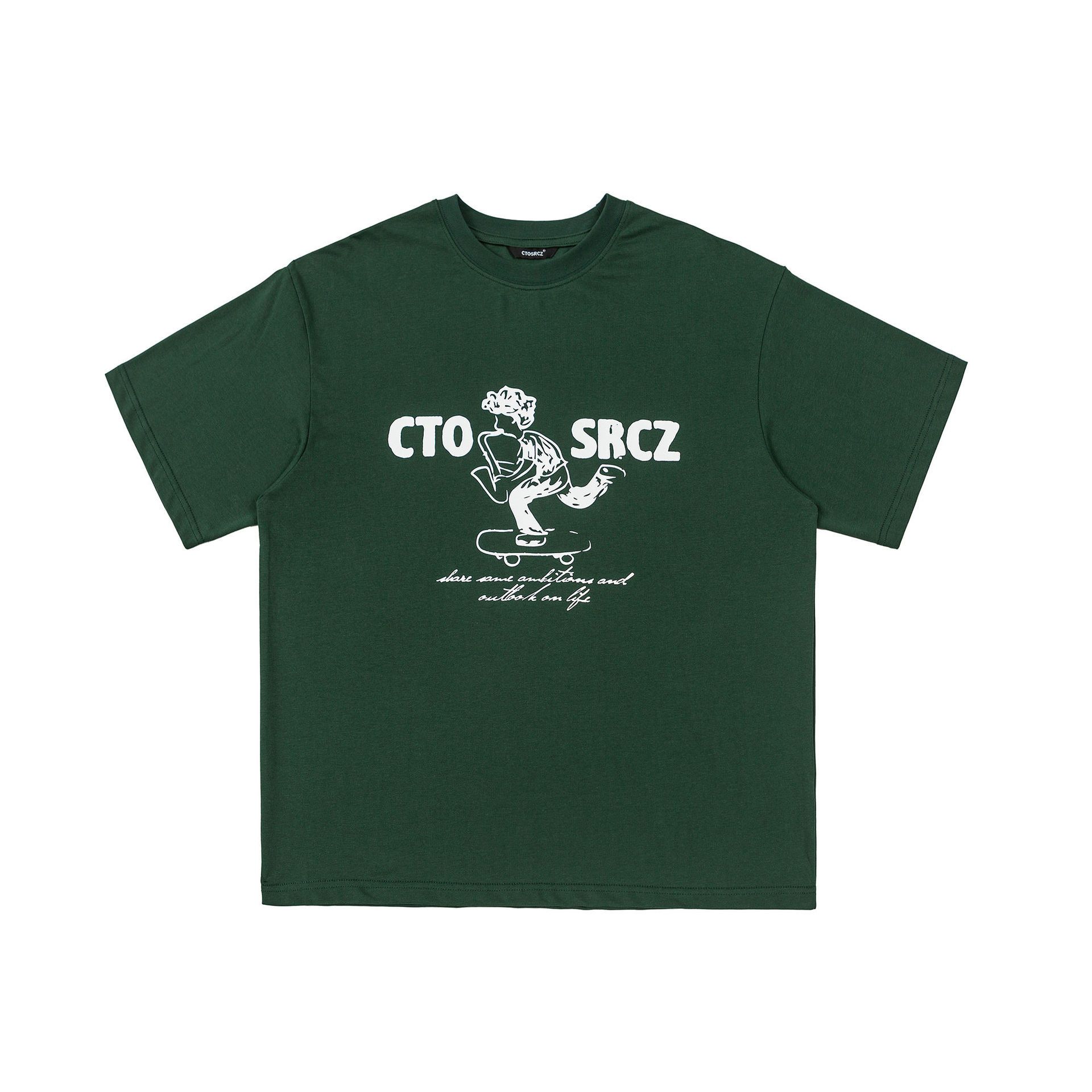 Japanese Brand × Vintage Japanese retro loose trendy boy printed short sleeves Size US M / EU 48-50 / 2 - 1 Thumbnail