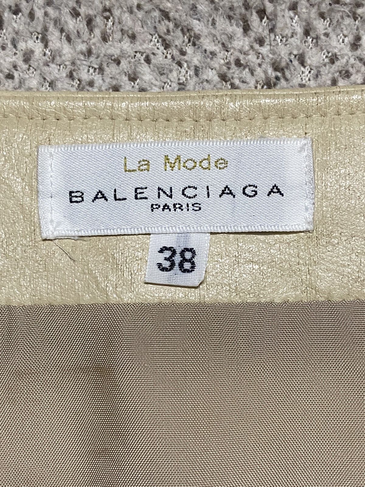 Balenciaga × Vintage Vintage Balenciaga Paris Skirt Size 26" / US 2 / IT 38 - 5 Thumbnail