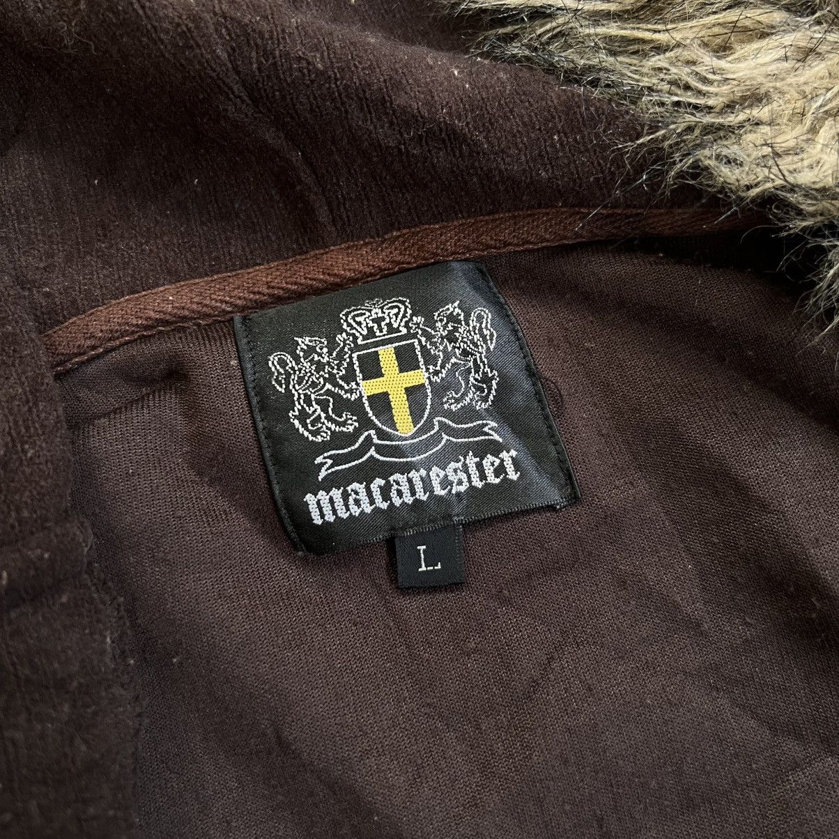 14th Addiction 2000s Macarester 14th Addiction Style Ribbed Fur Zip Hoodie Size US L / EU 52-54 / 3 - 5 Thumbnail