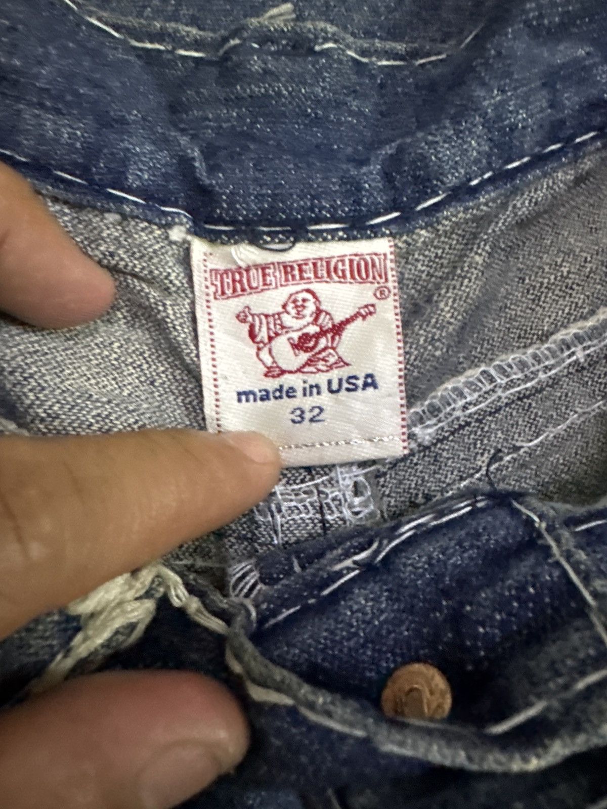True Religion TRUE RELIGION Billy Big T Super Denim Jeans Size US 30 / EU 46 - 19 Thumbnail