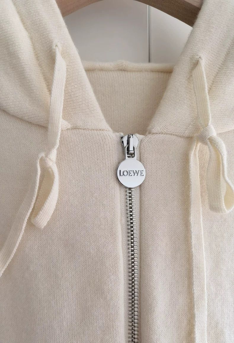 Loewe LOEWE Knitted wool cardigan coat Size S / US 4 / IT 40 - 2 Thumbnail