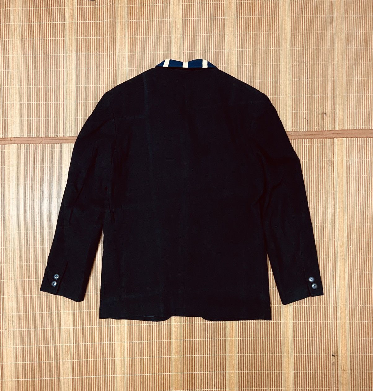 Japanese Brand × Yohji Yamamoto YOHJI YAMAMOTO POUR HOMME BLAZER Size 42S - 2 Thumbnail
