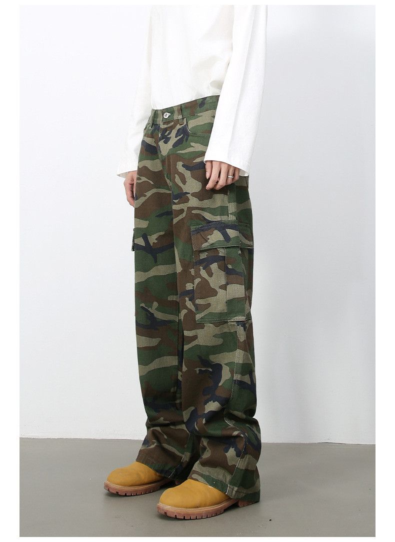 Japanese Brand × Vintage American high street pocket camouflage cargo jeans Size US 32 / EU 48 - 4 Thumbnail