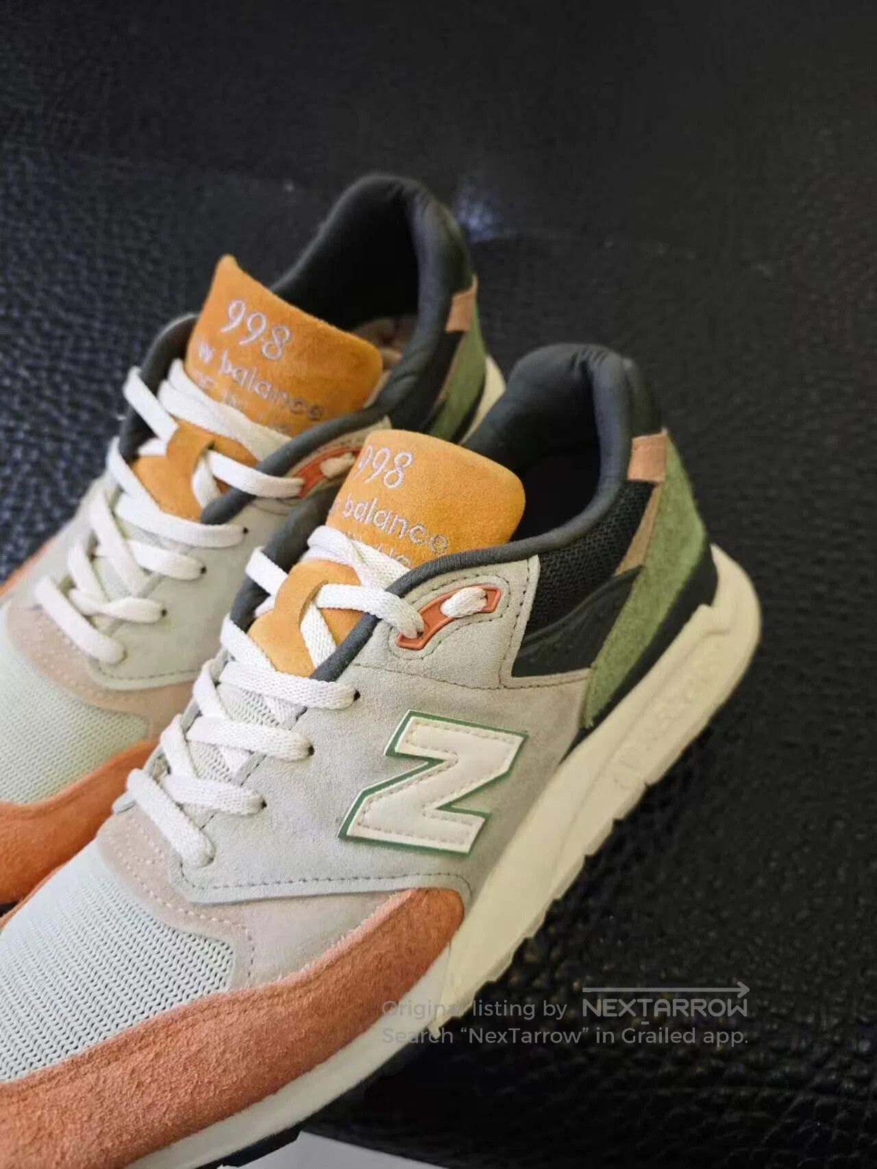New Balance New Balance 998 U998KT1 Retro Running Shoe. Size US 10 / EU 43 - 2 Thumbnail