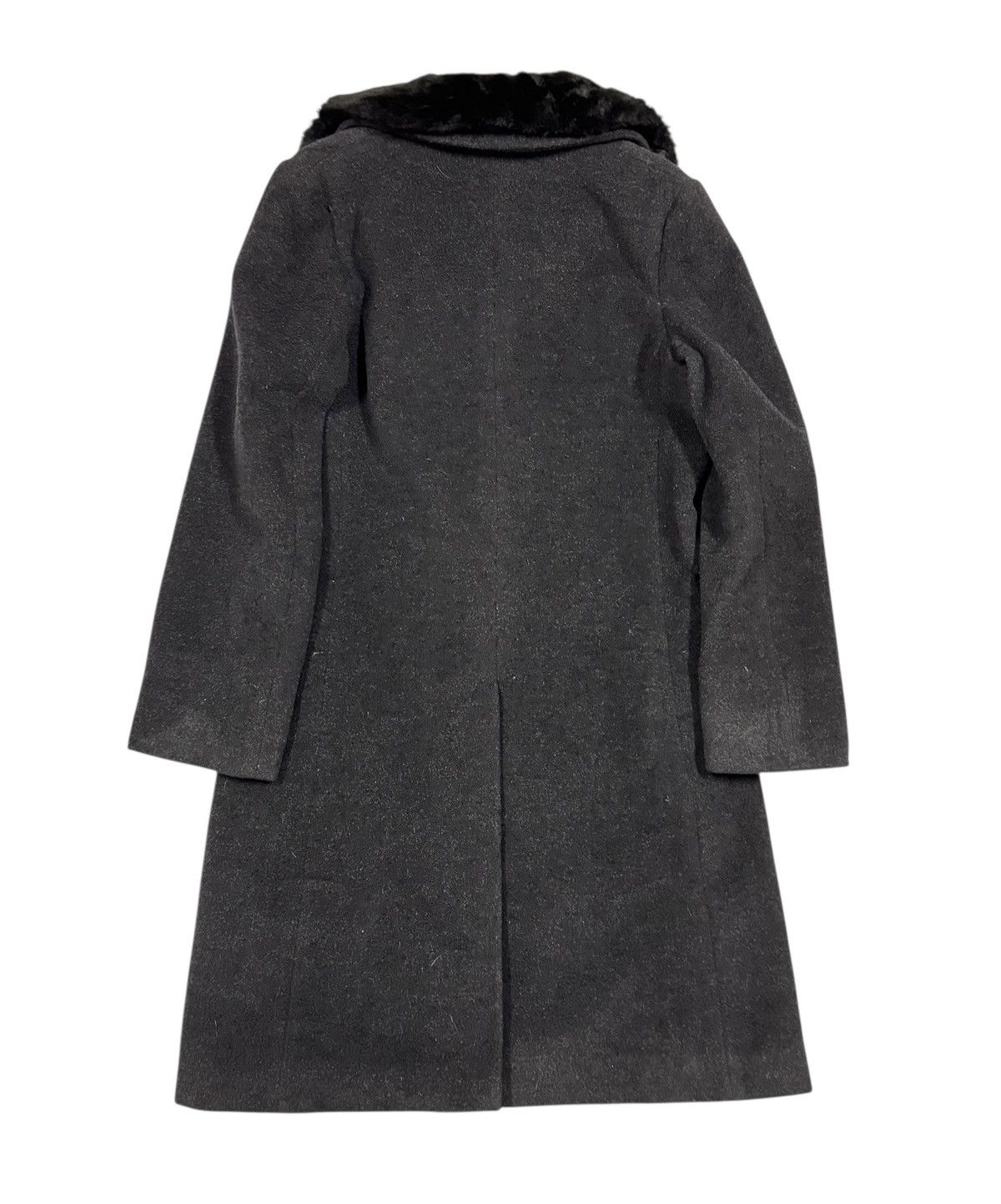 Maison Margiela Max&co Classic Faux Fur Collared Wool Long Jacket Size US M / EU 48-50 / 2 - 3 Thumbnail