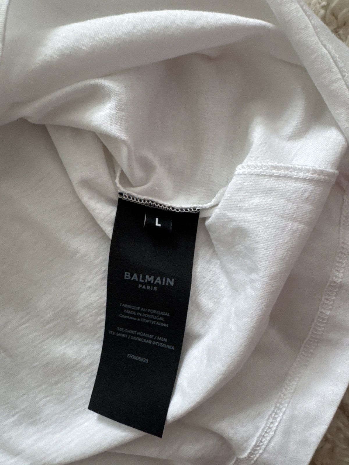 Balmain Balmain slim fit T shirt sz large. New without tags Size US L / EU 52-54 / 3 - 6 Thumbnail