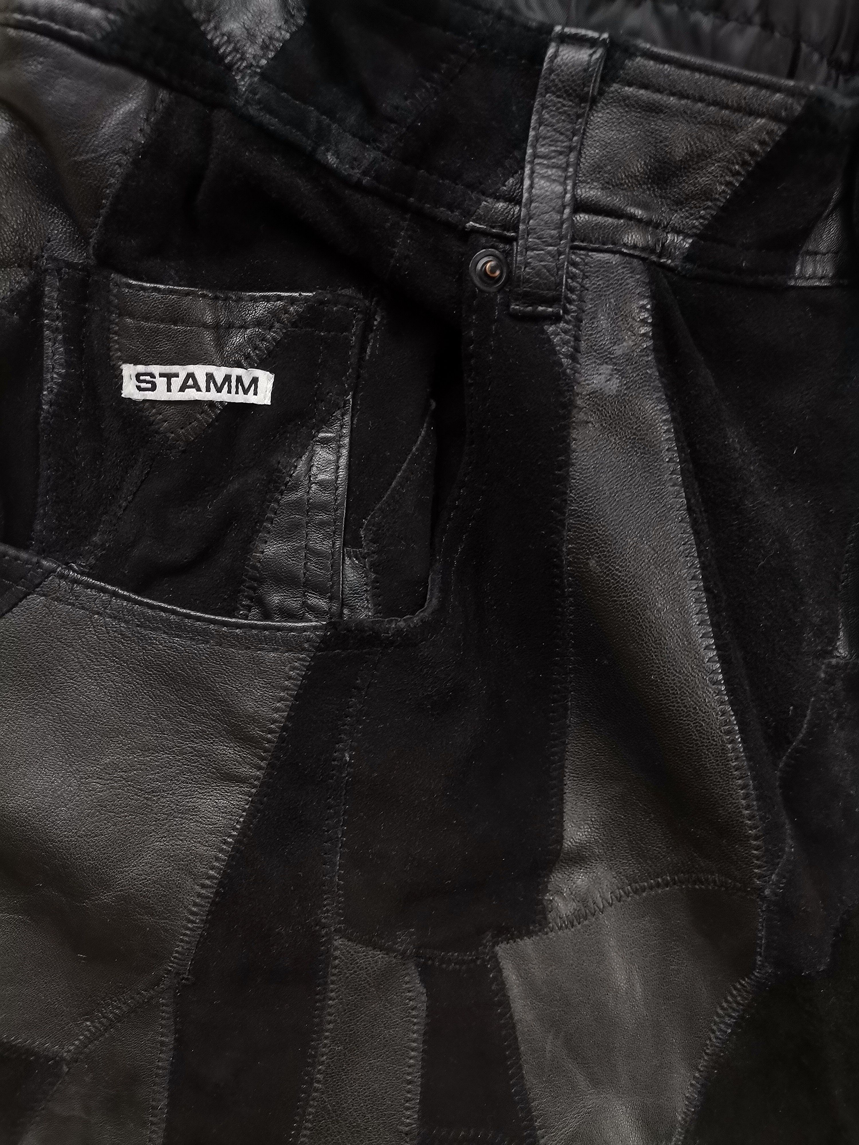 Other Stamm Patch Leather Trousers Size US 30 / EU 46 - 4 Thumbnail