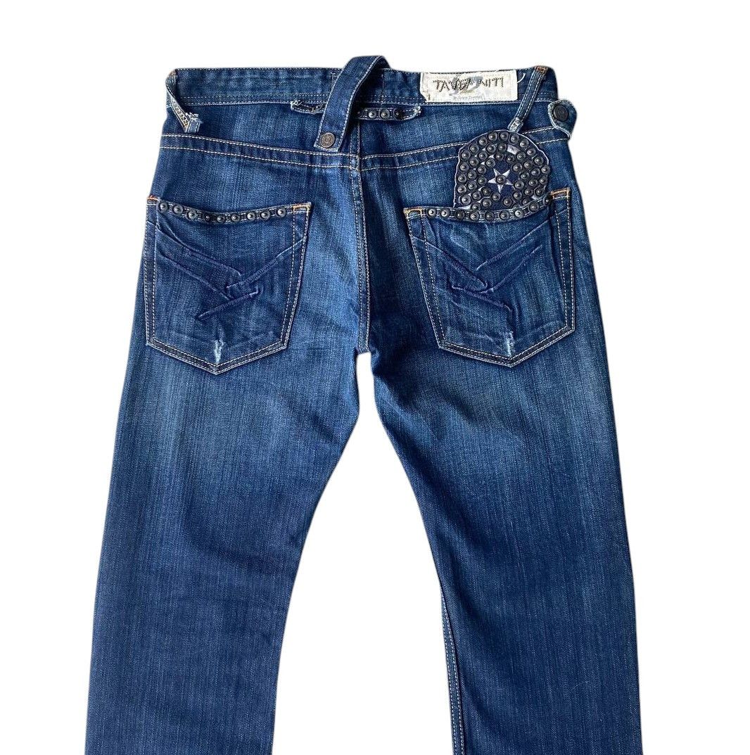 Jimmy Taverniti Archival Y2K Jimmy Taverniti So Jeans Studded Denim Size US 31 - 12 Thumbnail