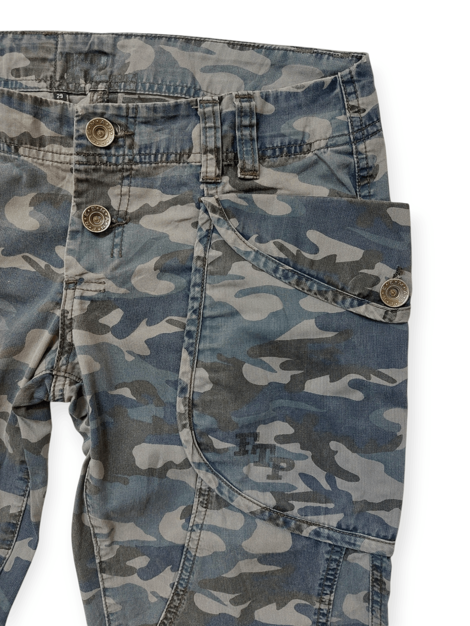 Freeman T. Porter Freeman T Potter Flare Military Low Rise Big Pocket Size 30" / US 8 / IT 44 - 5 Thumbnail
