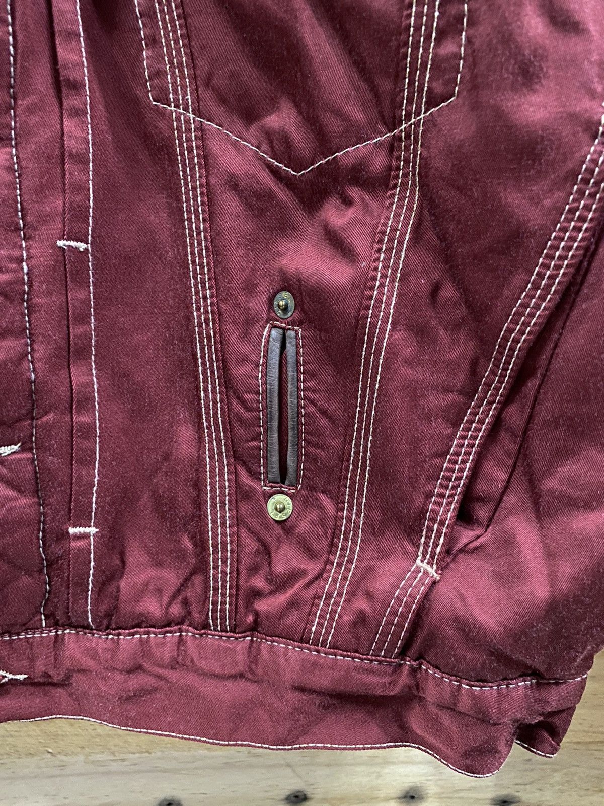 Designer × Diesel × Rockstar Games Vintage DIESEL BOWLING nylon/corduroy trucker jacket Size US M / EU 48-50 / 2 - 6 Thumbnail