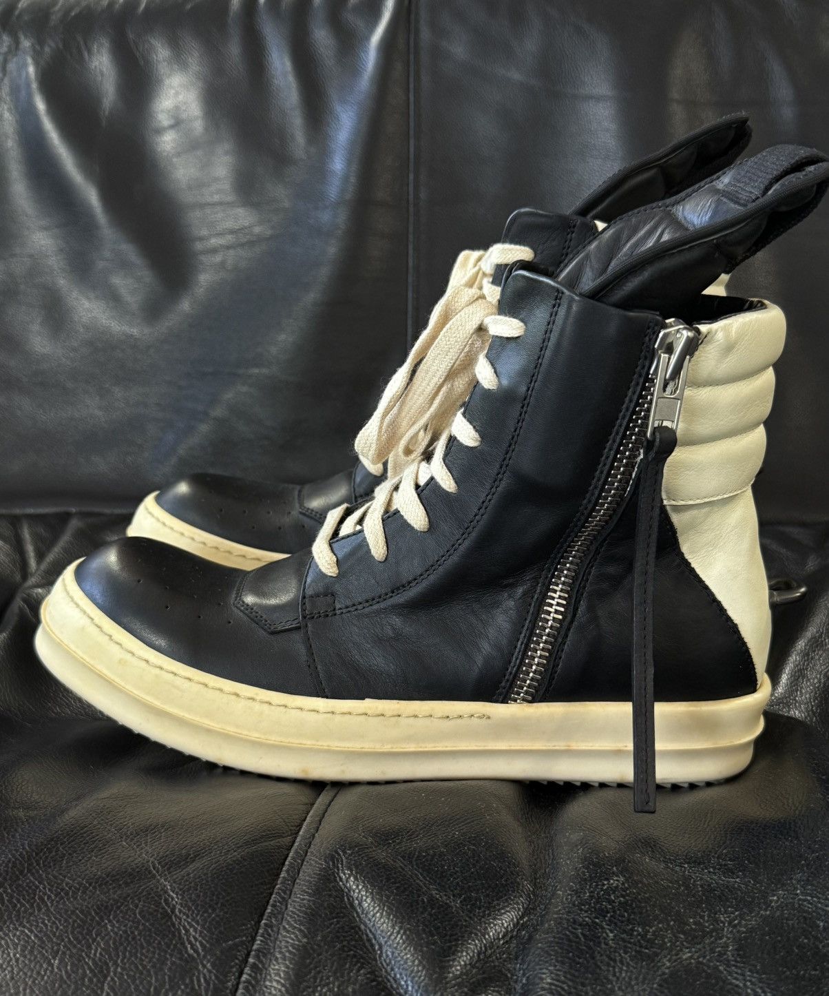 Rick Owens Rick Owens - Geobasket Cyclops Hook Size US 8.5 / EU 41-42 - 1 Thumbnail