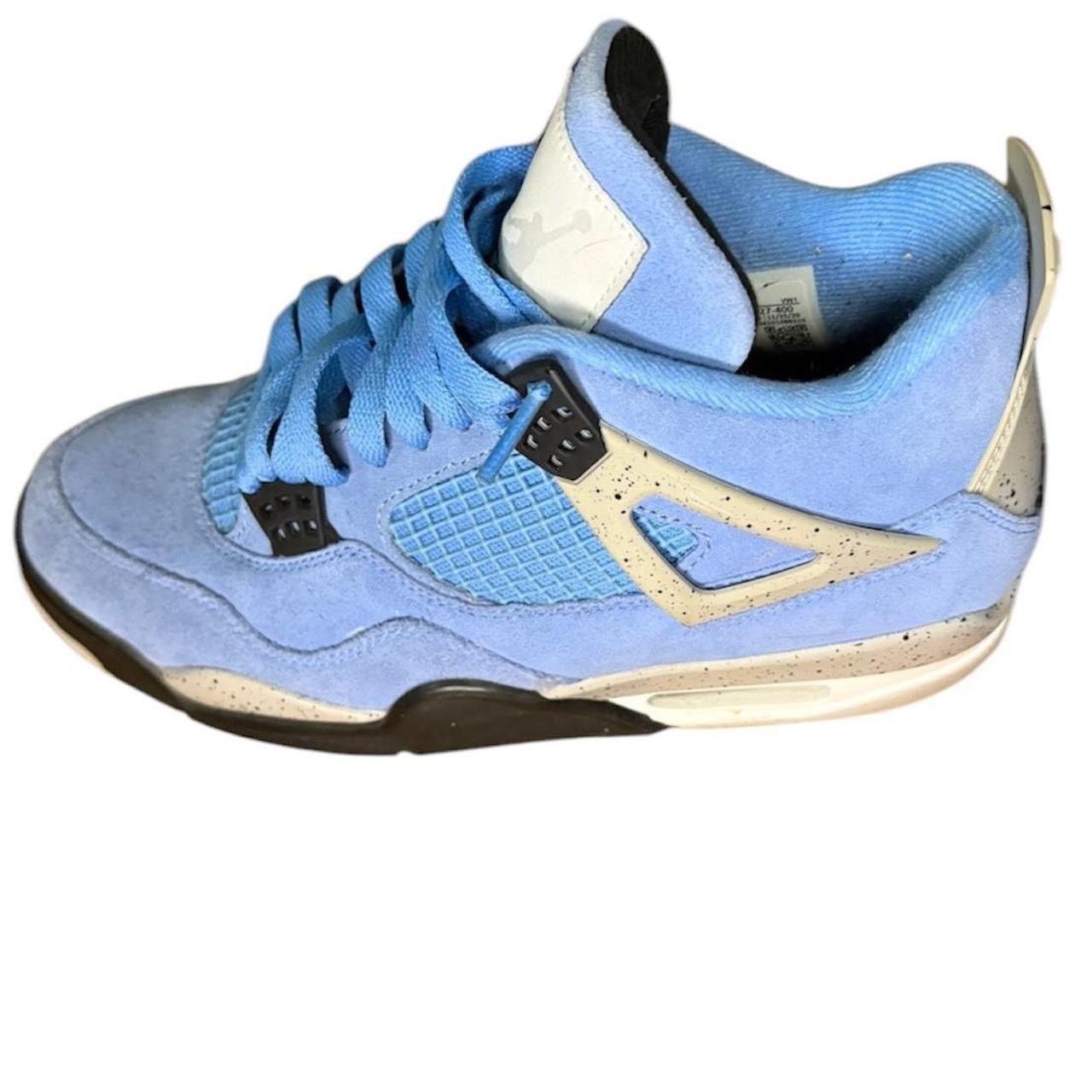 Nike Air Jordan 4 Retro University Blue Size US 8.5 / EU 41-42 - 3 Thumbnail