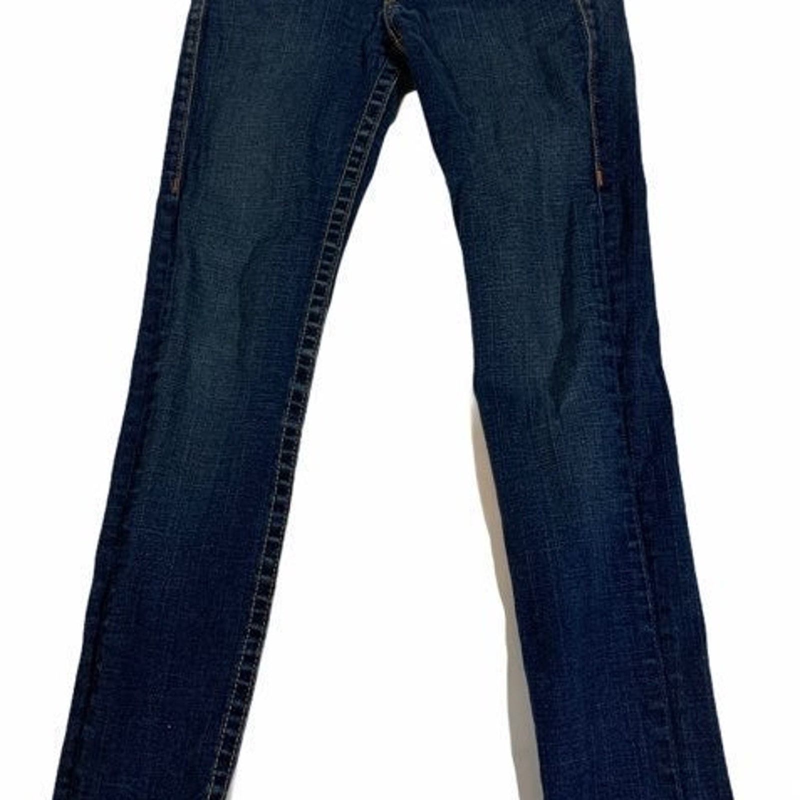 True Religion True Religion Jeans Women's 27 Low Rise Skinny Straight Leg Size 30" / US 8 / IT 44 - 3 Thumbnail