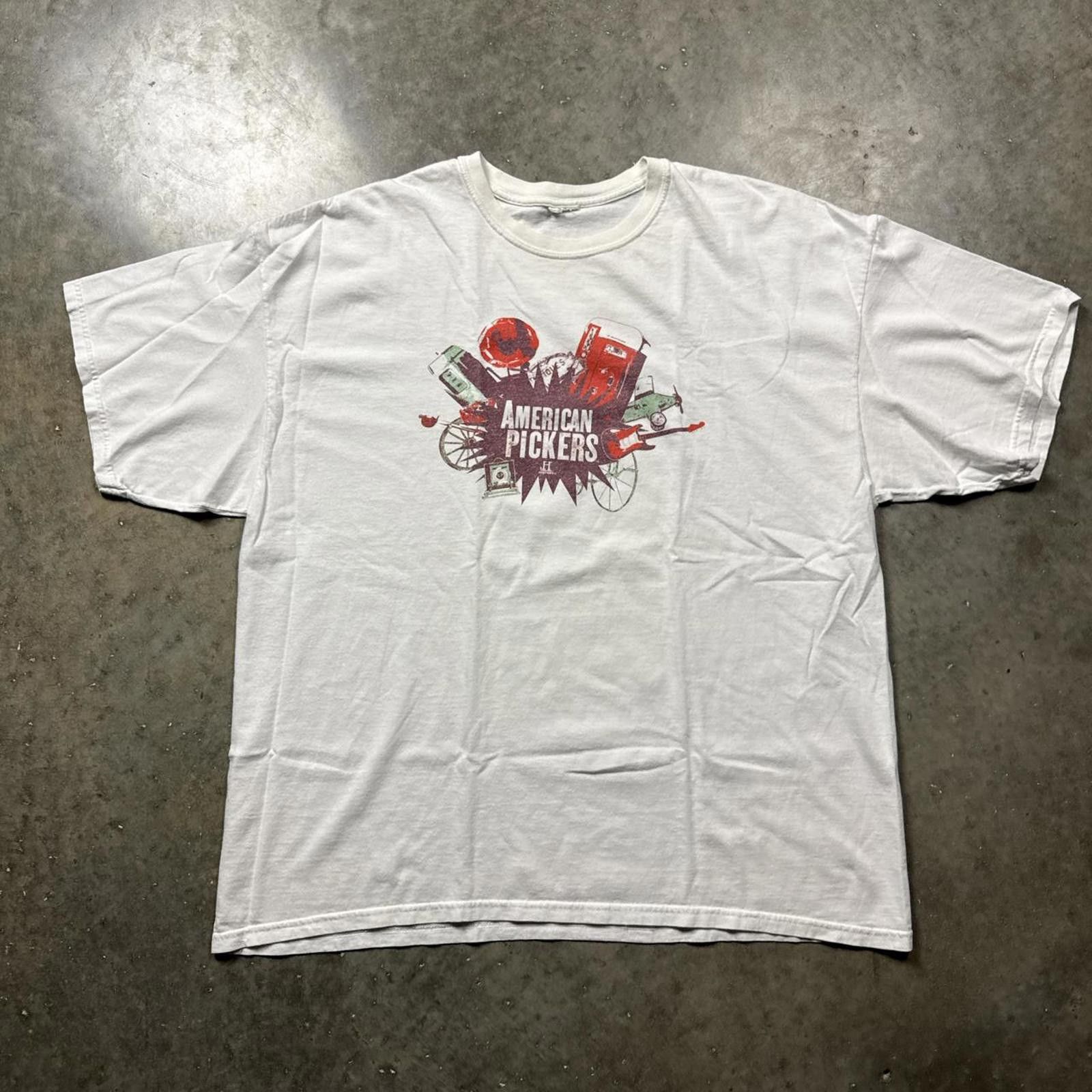 Other History Channel American Pickers Tv Show Y2k Graphic T-Shirt Size US XXL / EU 58 / 5 - 1 Thumbnail