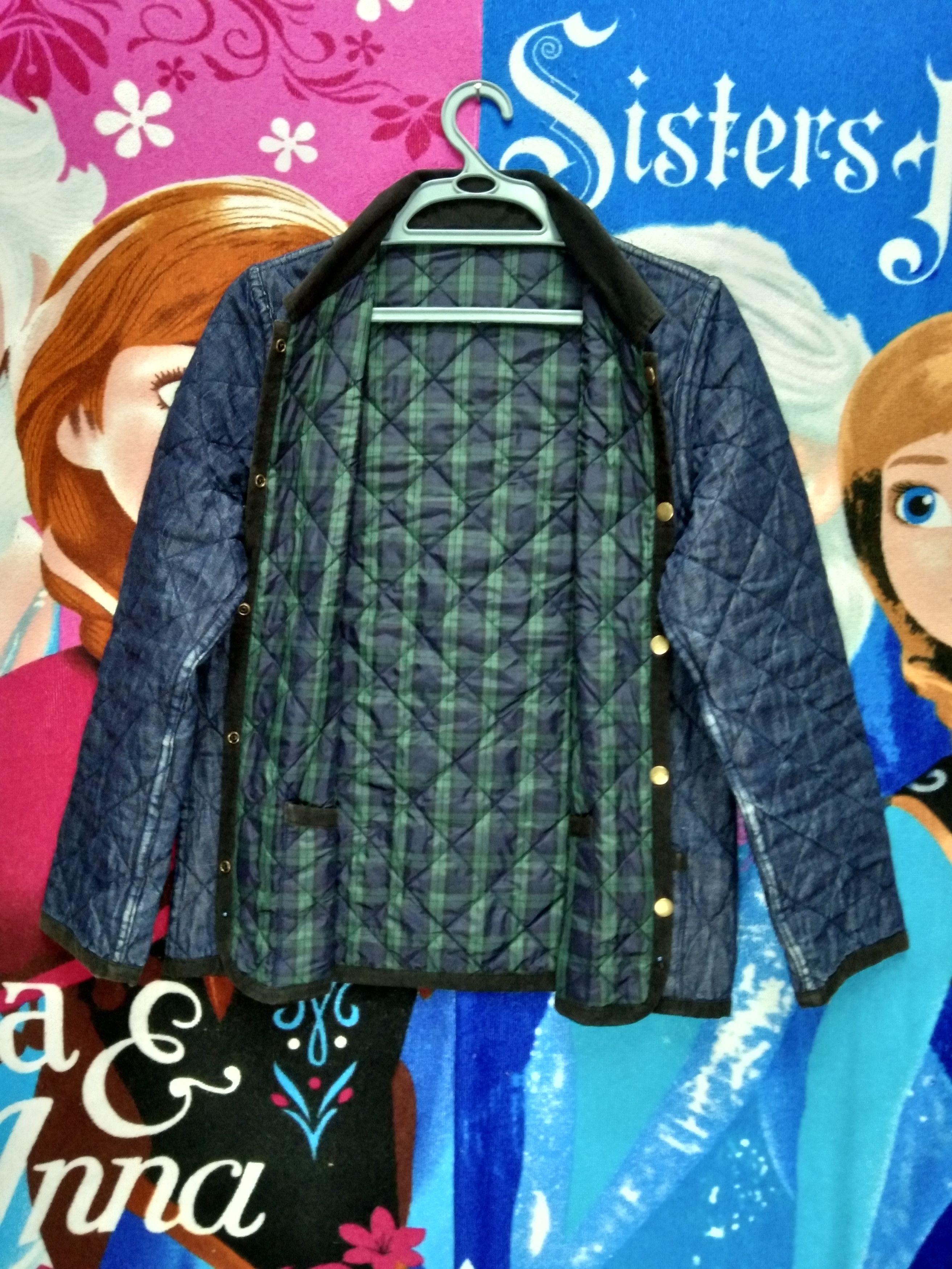 Japanese Brand REVERSIBLE DENIM QUILTED JACKET Size XXS / US 00 / IT 34 - 2 Thumbnail