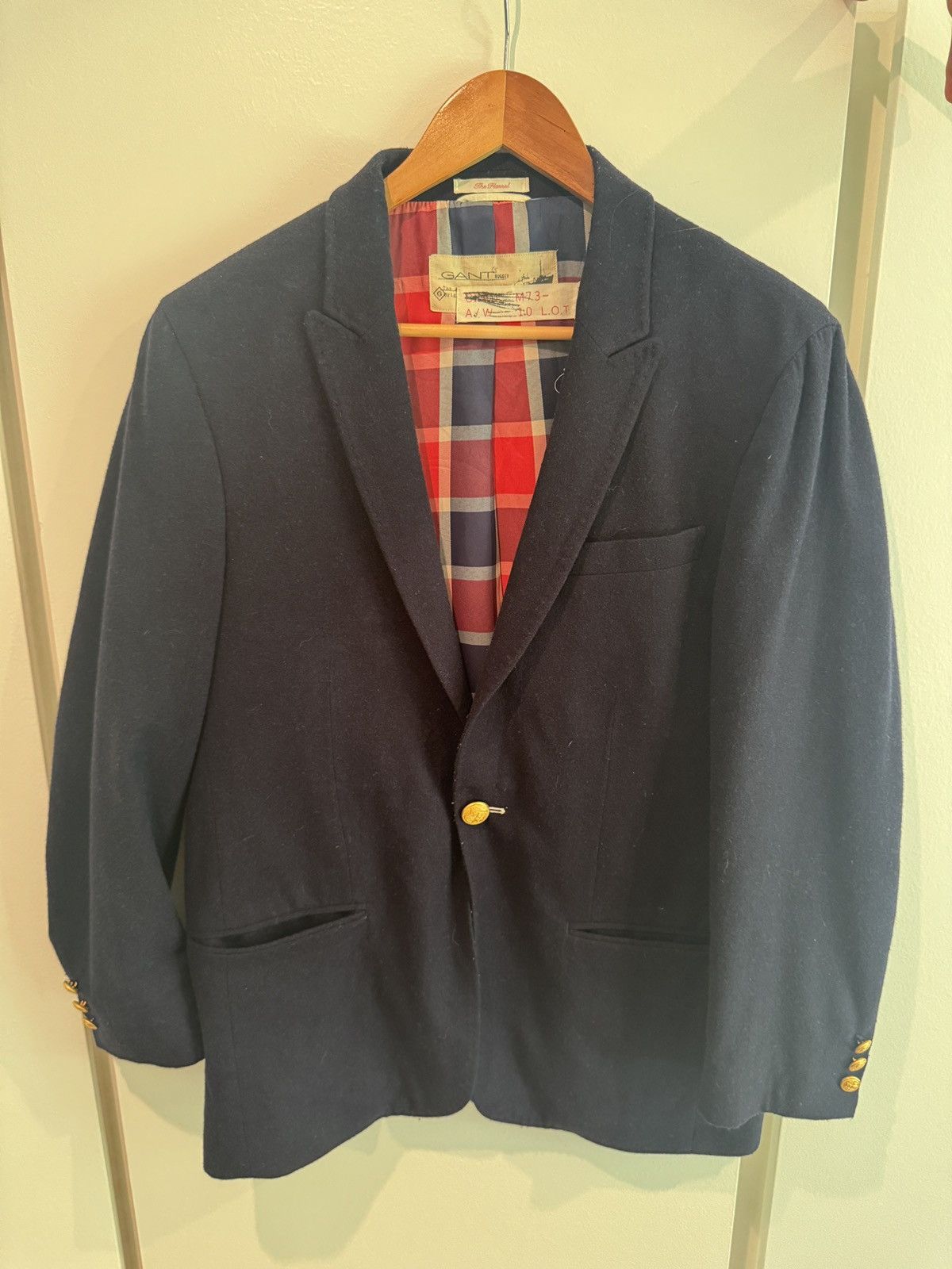Gant Rugger Gant Rugger Navy Blazer Size 40S - 1 Thumbnail