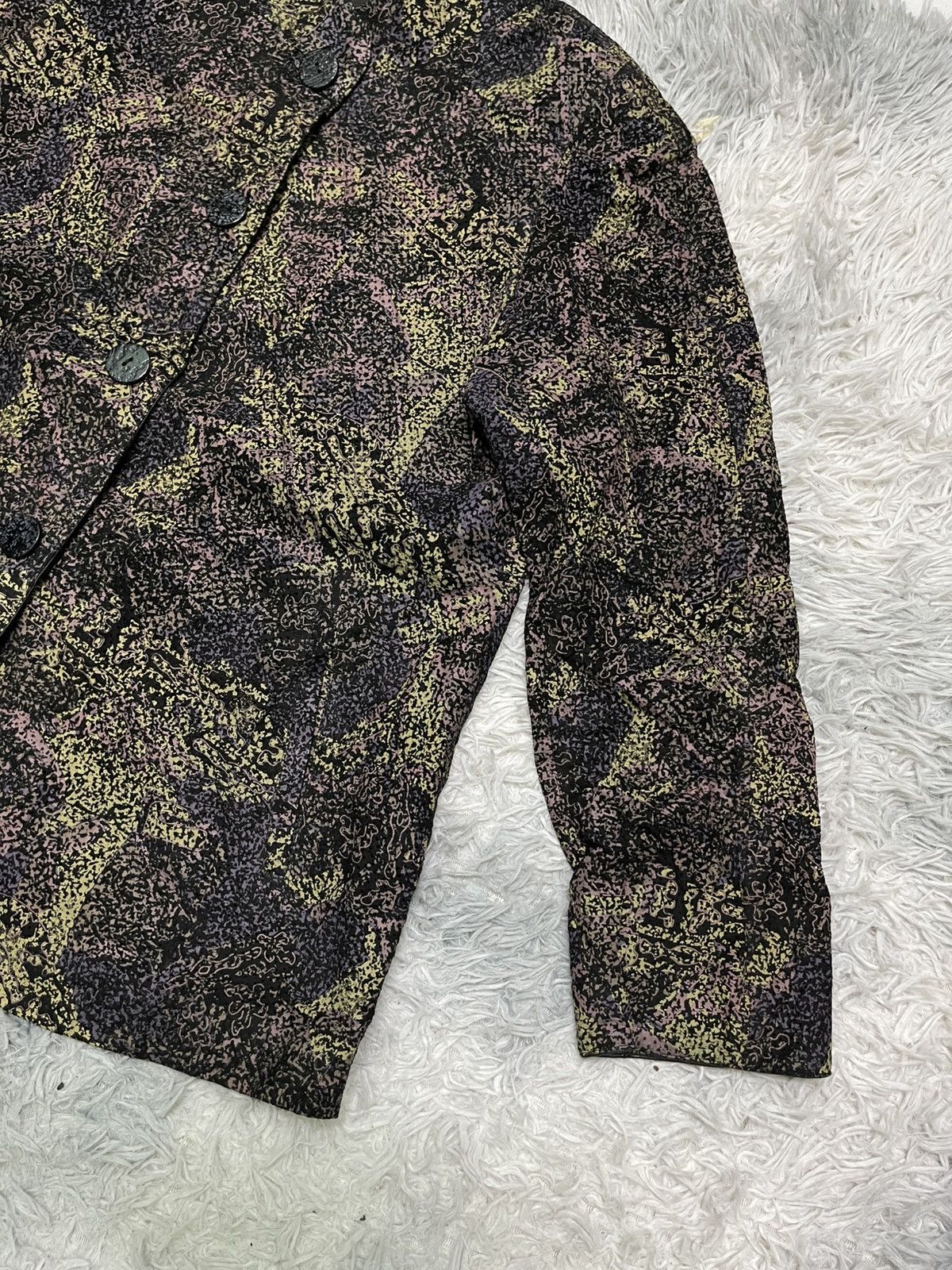 Japanese Brand 90s ISSEY MIYAKE INSPIRED KANGAROO LEATHER JACKET Size M / US 6-8 / IT 42-44 - 3 Thumbnail
