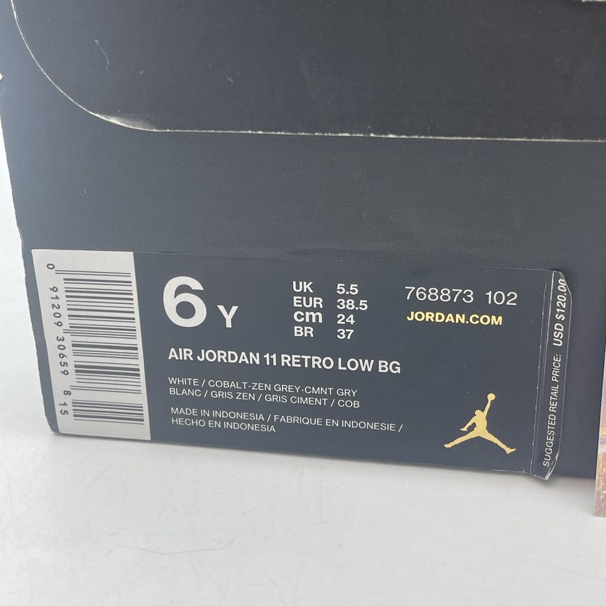 Jordan Brand Air Jordan 11 low cobalt Size US 6 / EU 39 - 9 Thumbnail