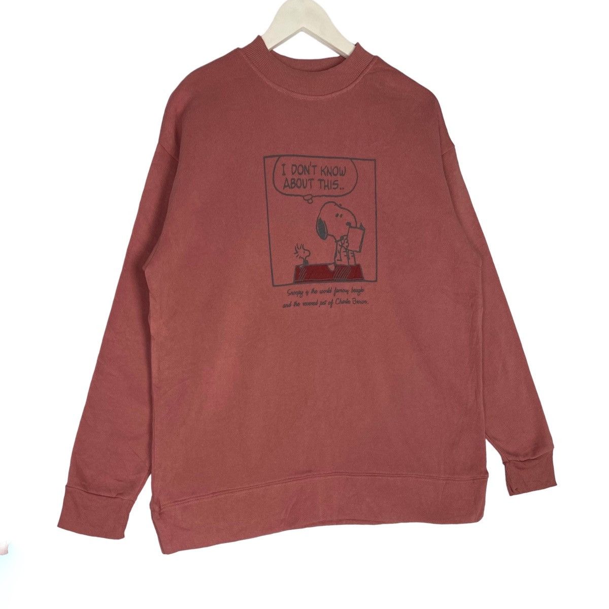 Peanuts × Vintage Vintage Peanuts Snoopy Sweatshirt Crewneck Pullover Size L / US 10 / IT 46 - 3 Thumbnail