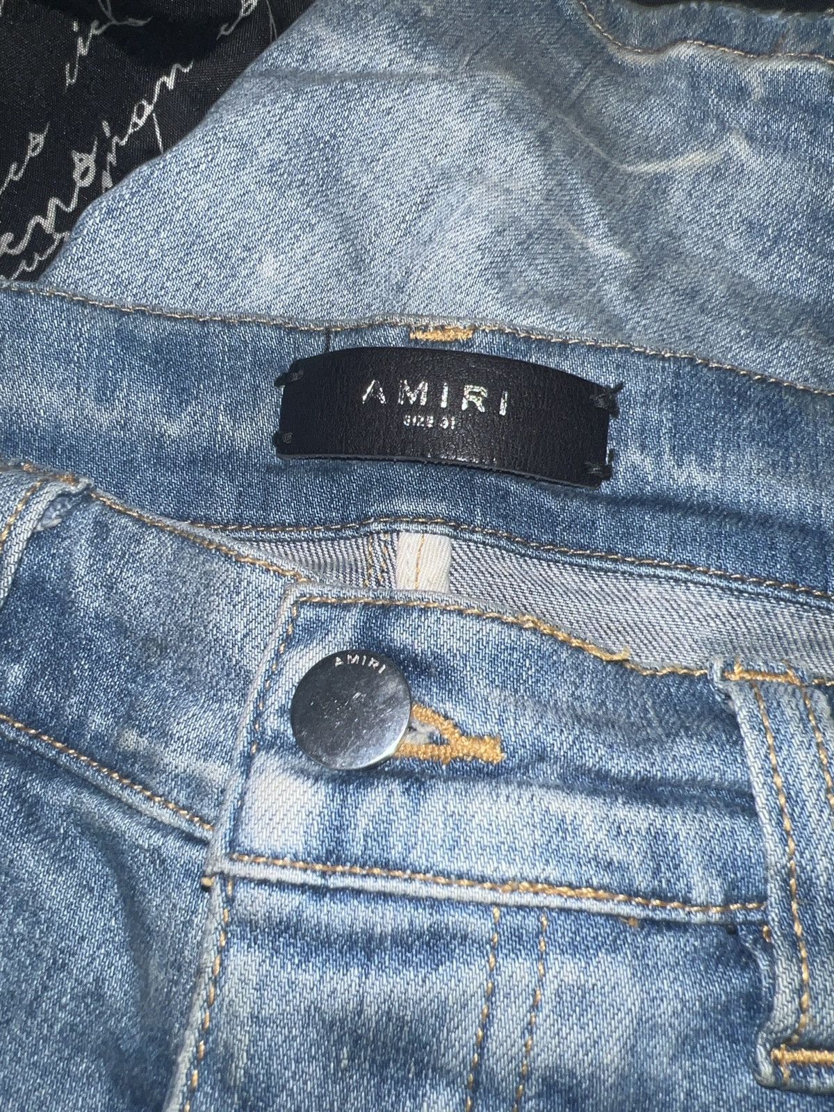 Amiri Amiri thrasher Size US 31 - 7 Thumbnail