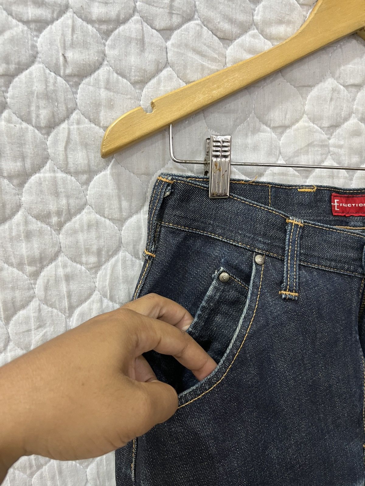 ???ARCHIVE EDWIN E FUNCTION TWIST LEG DENIM