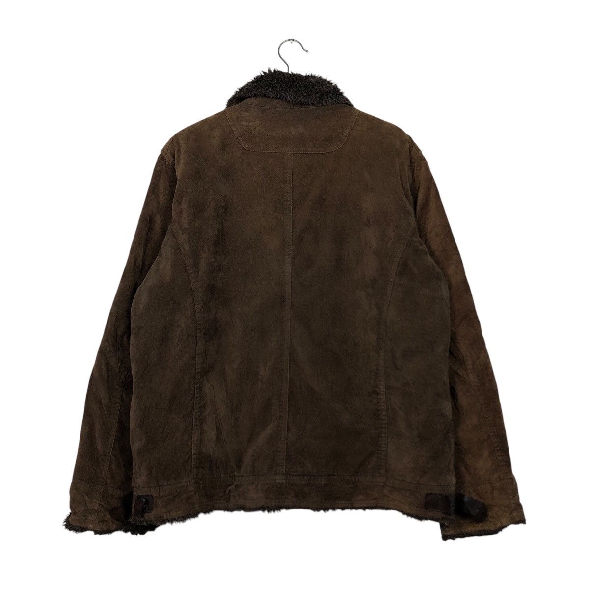 Japanese Brand × Vintage Vintage Biker Jacket Carter's Mink Fur Blanket Issey Miyake Size US L / EU 52-54 / 3 - 9 Thumbnail
