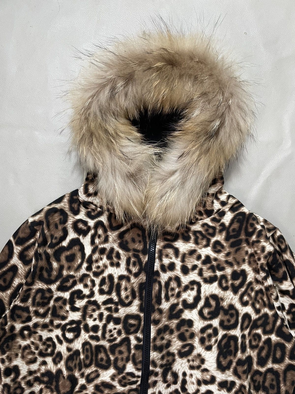 If Six Was Nine Vintage Leopard faux Fur Hoodie Ifsixwasnine Lgb Style Size US L / EU 52-54 / 3 - 3 Thumbnail